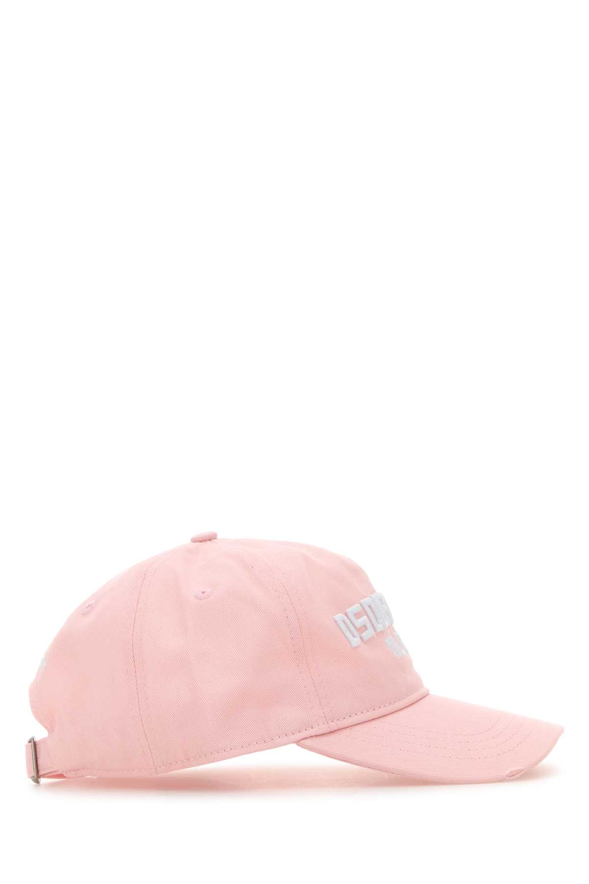 Pink cotton baseball cap BCW093205C00001M1241 (Dsquared2 / 帽子 ) | Dsquared2 (ディースクエアード)(1)