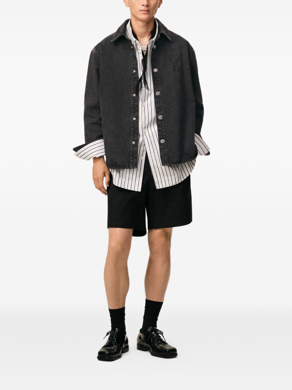 Ami Shirts UJK897DE0124031 (AMI Paris / シャツ・ブラウス ) | AMI Paris (アミパリス)(4)