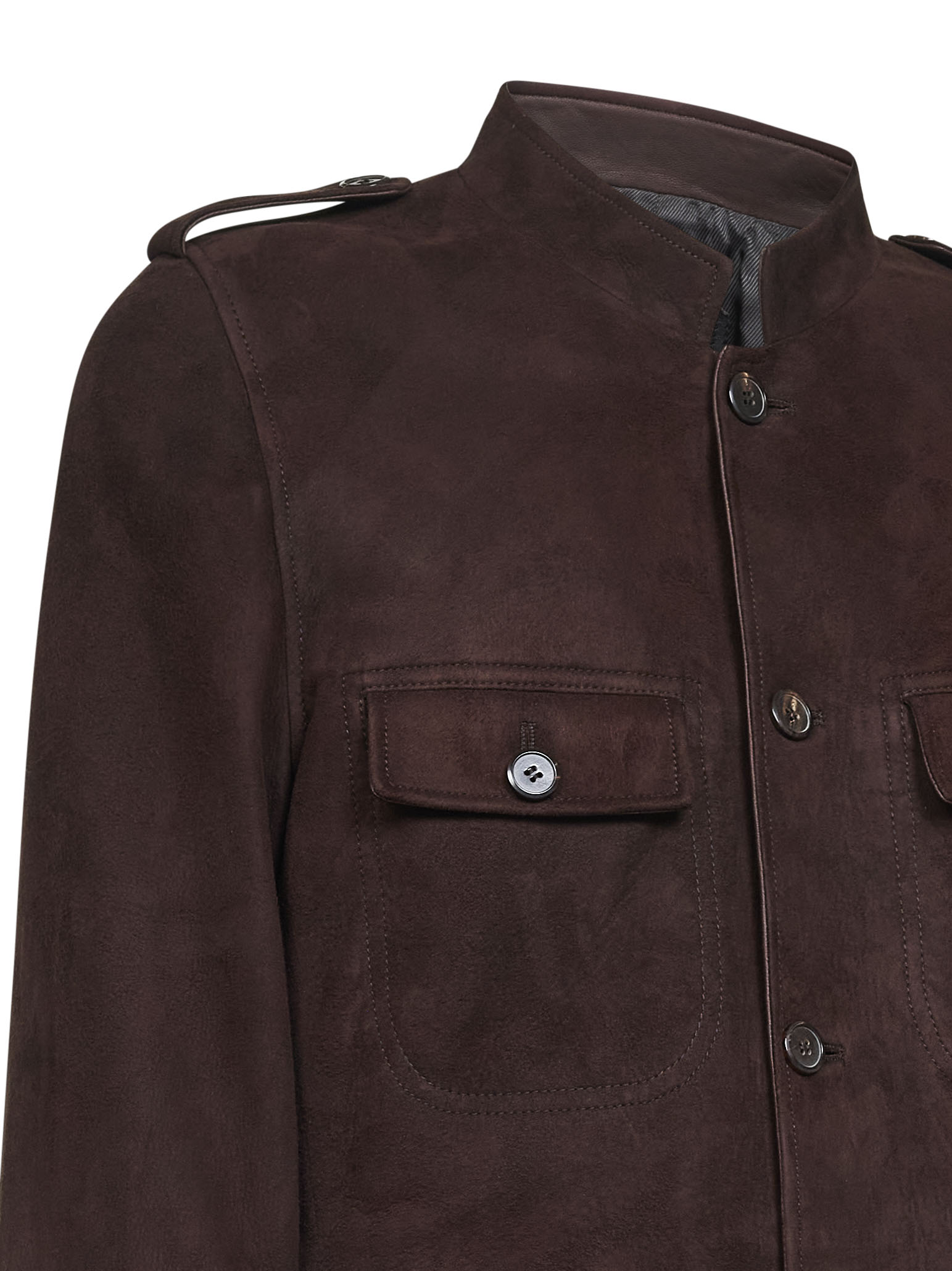 Prada Coats Brown UPW598OOO162OF0201 (Prada / レザー&ファージャケット・コート ) | Prada (プラダ)(2)