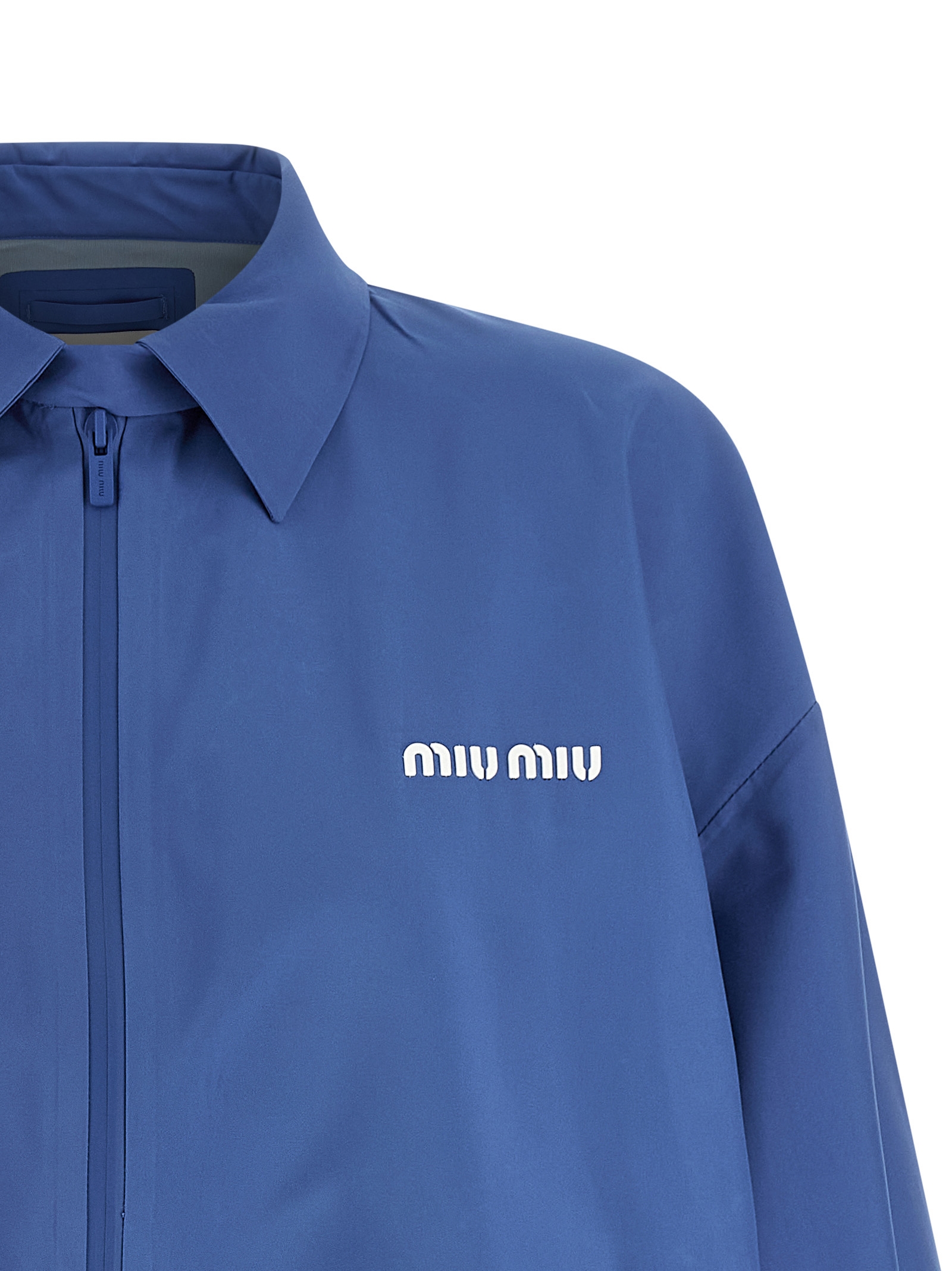 Tech canvas windbreaker ML1373SOOO1V94F0237 (MIU MIU / カジュアルジャケット ) | MIU MIU (ミュウミュウ)(2)