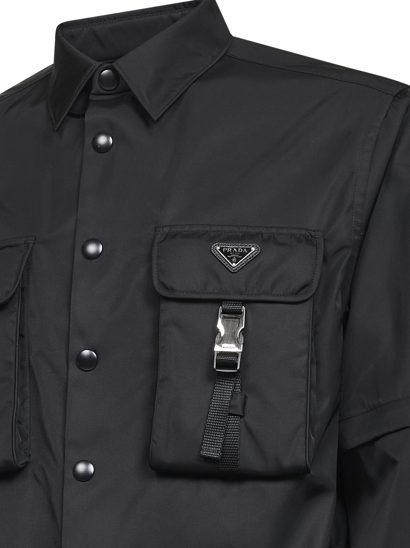 Prada Shirts Black SC548OOO1WQ8F0002 (Prada / シャツ・ブラウス ) | Prada (プラダ)(2)