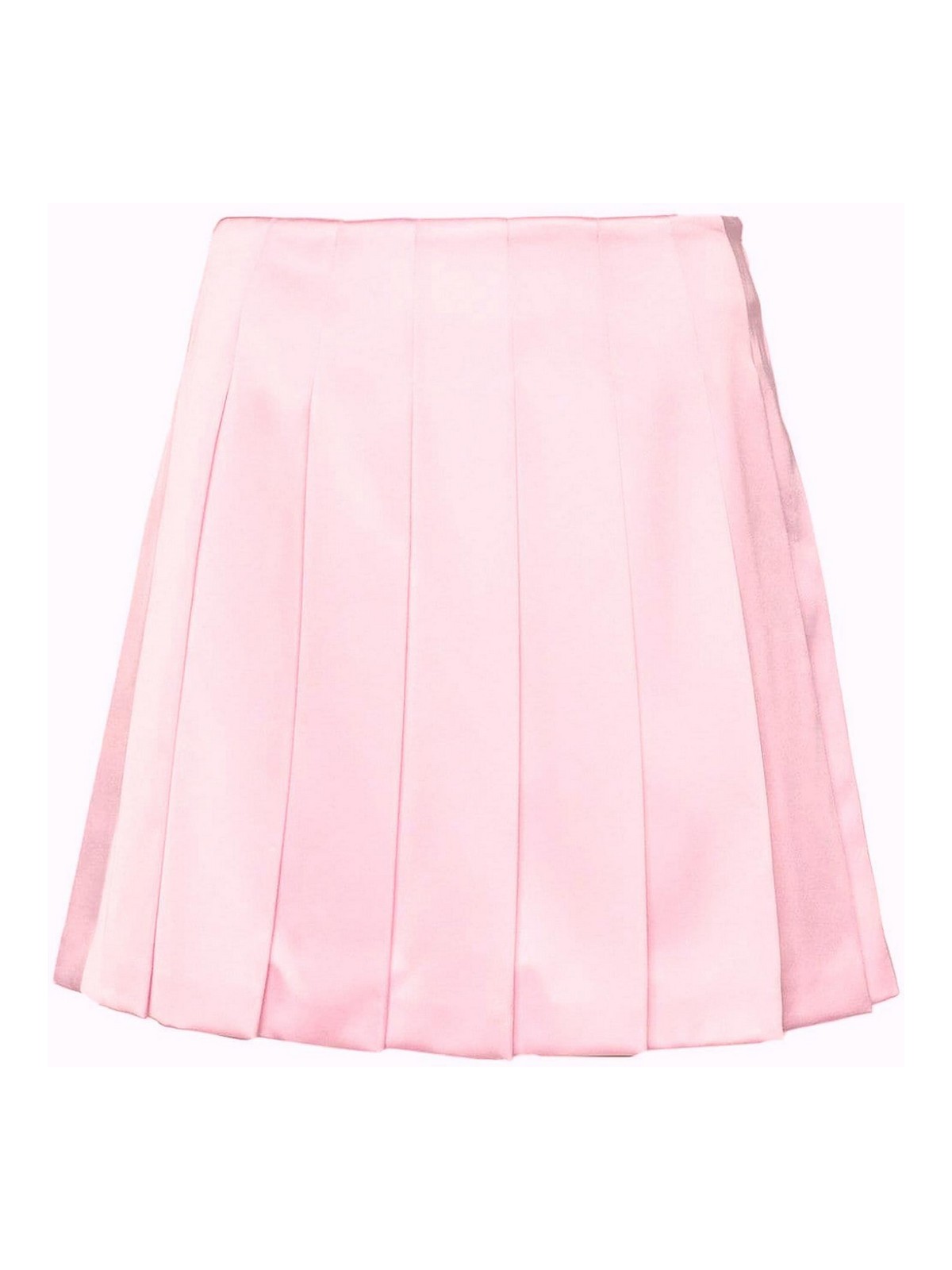 Self Portrait Satin Mini Skirt AW24060SKPPINK (self-portrait / スカート ) | self-portrait (セルフ・ポートレイト)