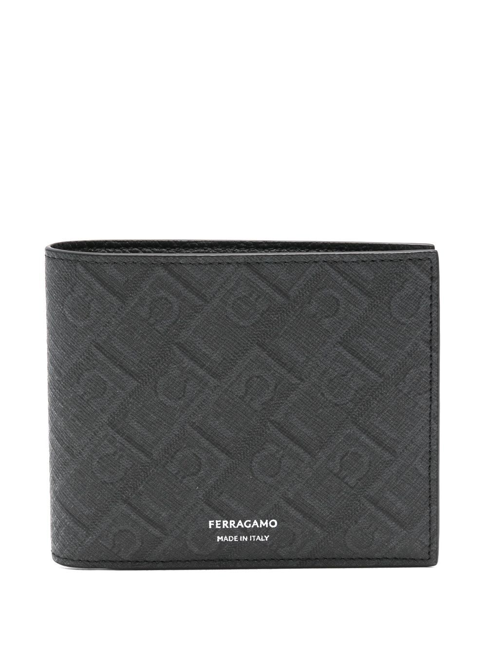 MONOGRAM-PATTERN BI-FOLD WALLET 6615820780324NEROGRIGIO (FERRAGAMO / 財布・カードケース ) | FERRAGAMO (フェラガモ)