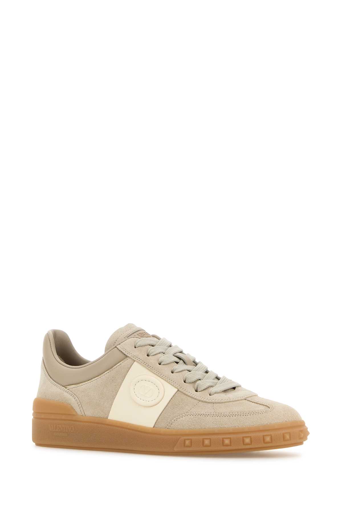 Cappuccino suede Upvillage sneakers 6W2S0IL9FVUY6J (Valentino Garavani / スニーカー ) | Valentino Garavani (ヴァレンティノ)(1)