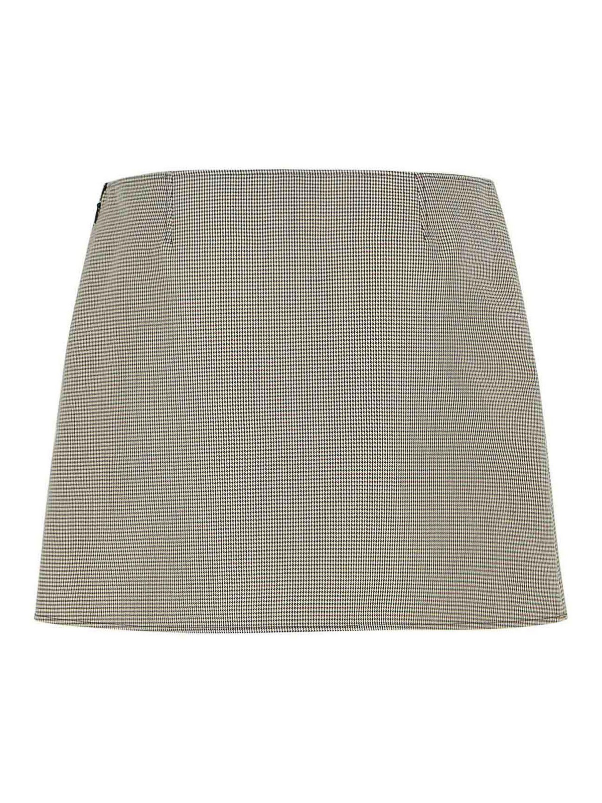 Beige Wool Blend Miniskirt 126CJU330WO01459925 (Courrèges / スカート ) | Courrèges (クレージュ)(1)