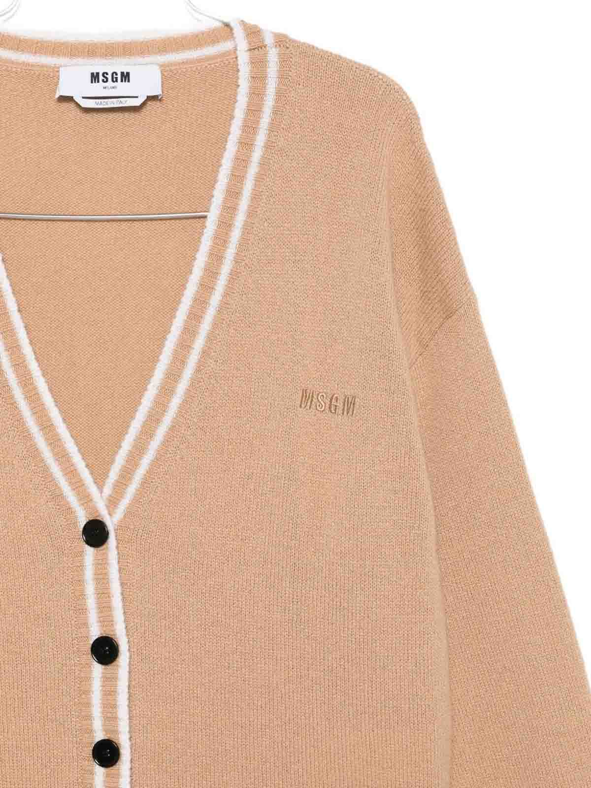 V-Neck Cardigan 3941MDM21825778523 (MSGM / ニット・セーター・カーディガン ) | MSGM (エムエスジーエム)(2)