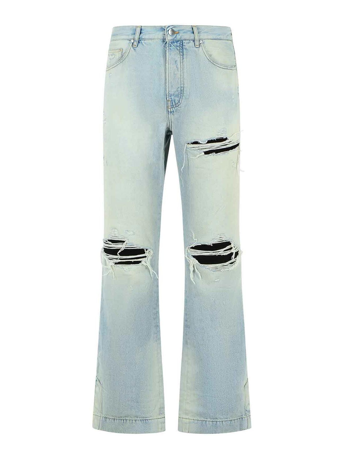 Flare Light Blue Cotton Jeans AMBMJE1026575 (AMIRI / ジーンズ ) | AMIRI (アミリ)