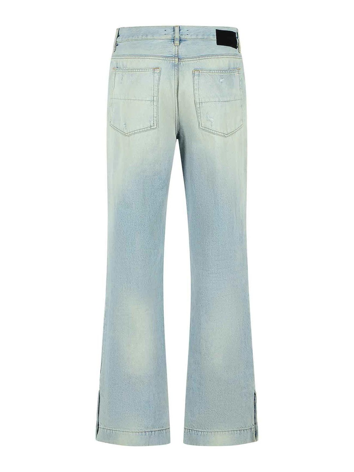Flare Light Blue Cotton Jeans AMBMJE1026575 (AMIRI / ジーンズ ) | AMIRI (アミリ)(1)