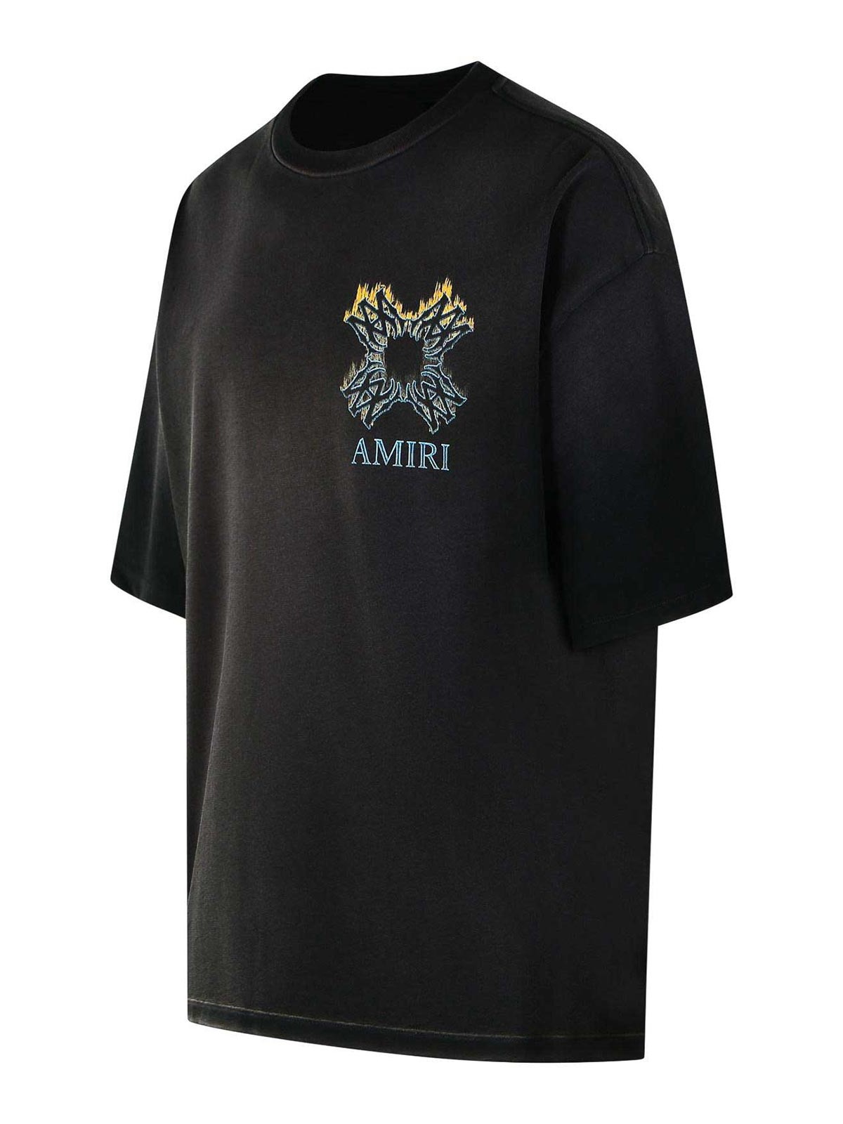 Quad Ma Black Cotton T-Shirt AMTOJR1112001 (AMIRI / Tシャツ・カットソー ) | AMIRI (アミリ)(2)