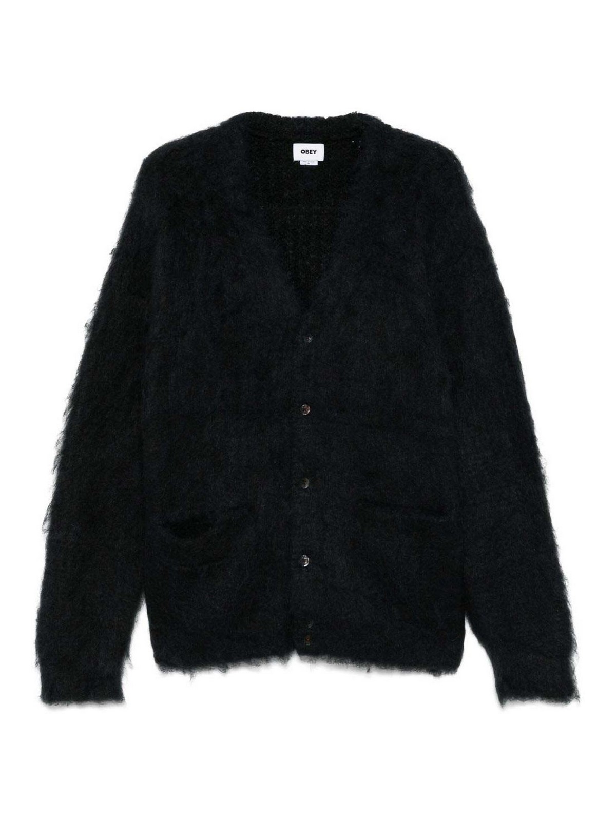 Cardigan Patron 151010025BLKBLACK (OBEY / ニット・セーター・カーディガン ) | OBEY (オベイ)