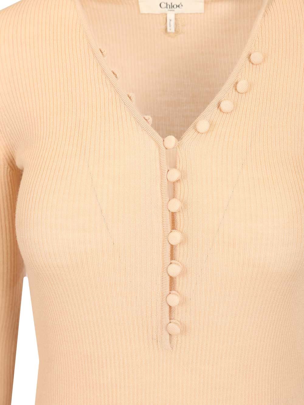 PULLOVER, Honey Pink CH25WMP055306I6 (Chloé / Tシャツ・カットソー ) | Chloé (クロエ)(3)