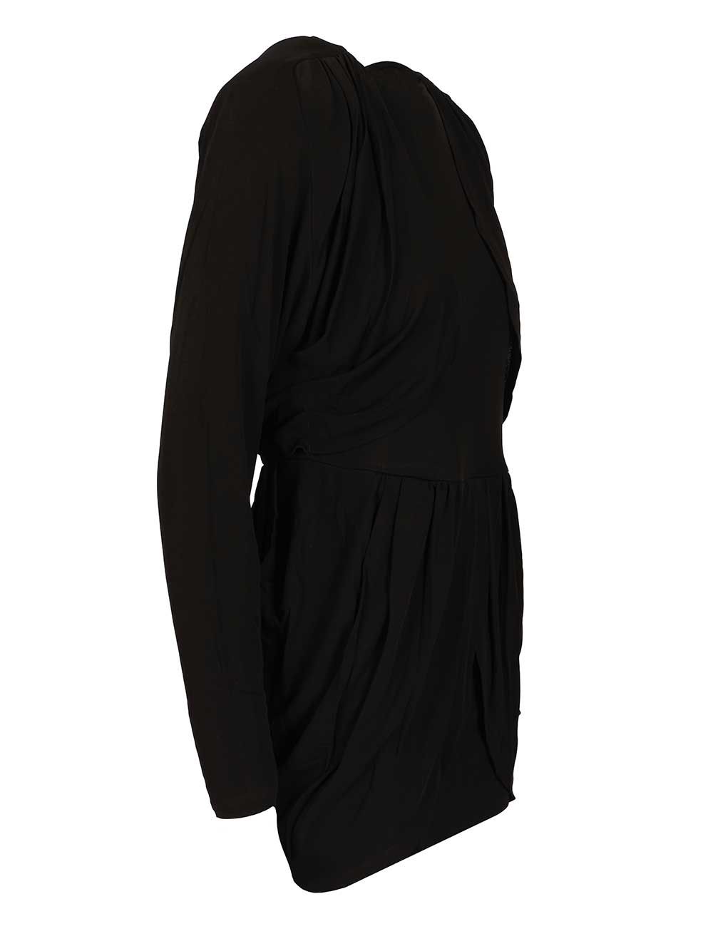 CREPE JERSEY MINI DRESS 26PRO1041FAD1K02I01BK (Isabel Marant / ワンピース・ドレス・オールインワン ) | Isabel Marant (イザベル マラン)(2)