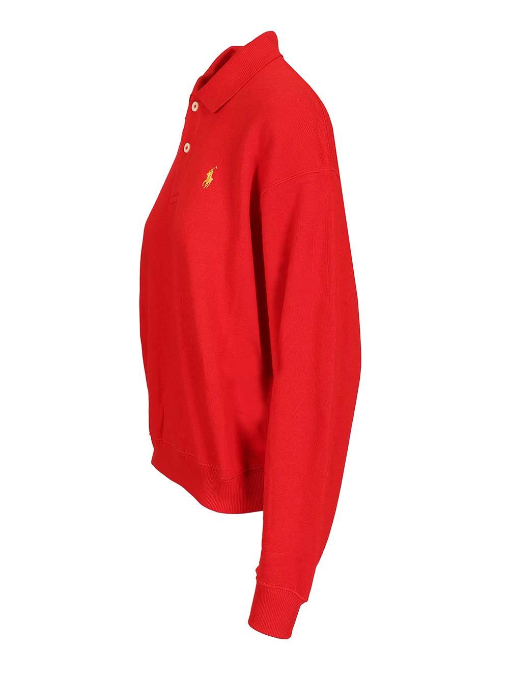 Long-sleeved cotton polo 211A96948002 (Polo Ralph Lauren / ニット・セーター・カーディガン ) | Polo Ralph Lauren (ポロ ラルフ ローレン)(2)