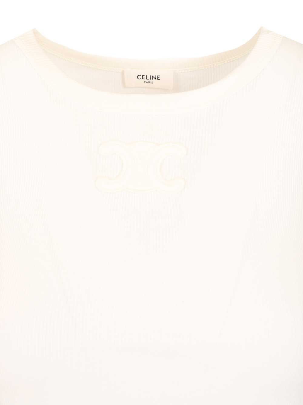 EX 2X45N0V19 TRIOMPHE TANK TOP 2X45N2P3301OW (CELINE / タンクトップ・キャミソール ) | CELINE (セリーヌ)(3)