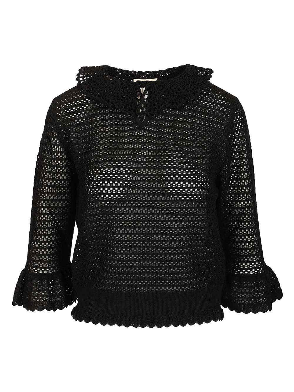 PULLOVER, Black CH25WMP40517001 (Chloé / ニット・セーター・カーディガン ) | Chloé (クロエ)