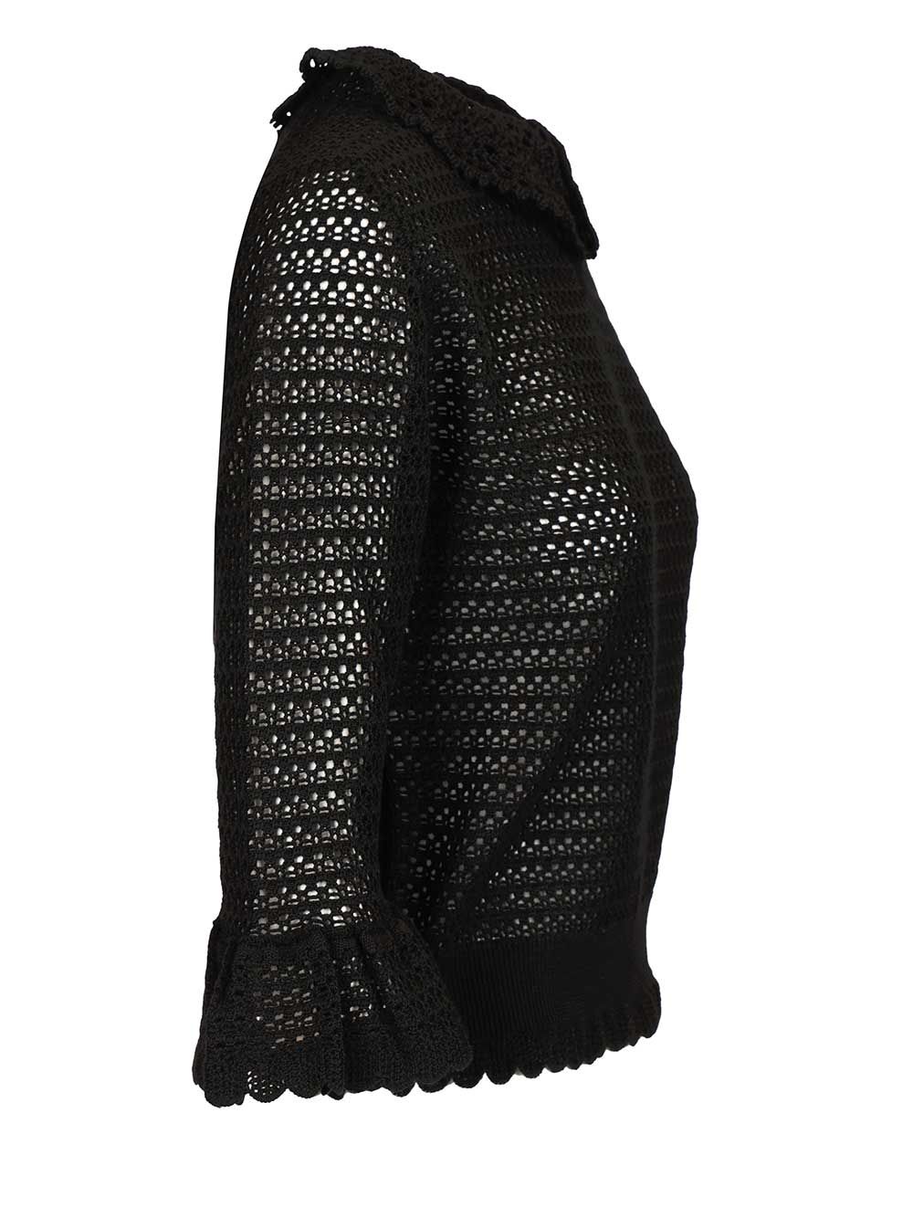 PULLOVER, Black CH25WMP40517001 (Chloé / ニット・セーター・カーディガン ) | Chloé (クロエ)(2)