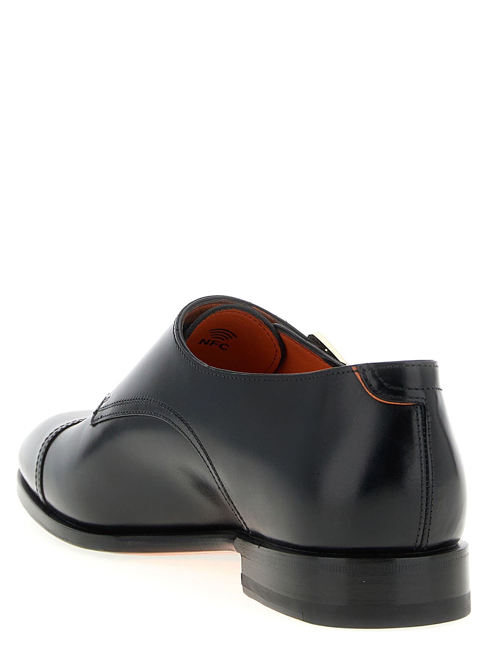 'Axel' buckle loafers MCAD19027JJ6BNTGN01 (Santoni / ローファー ) | Santoni (サントーニ)(2)