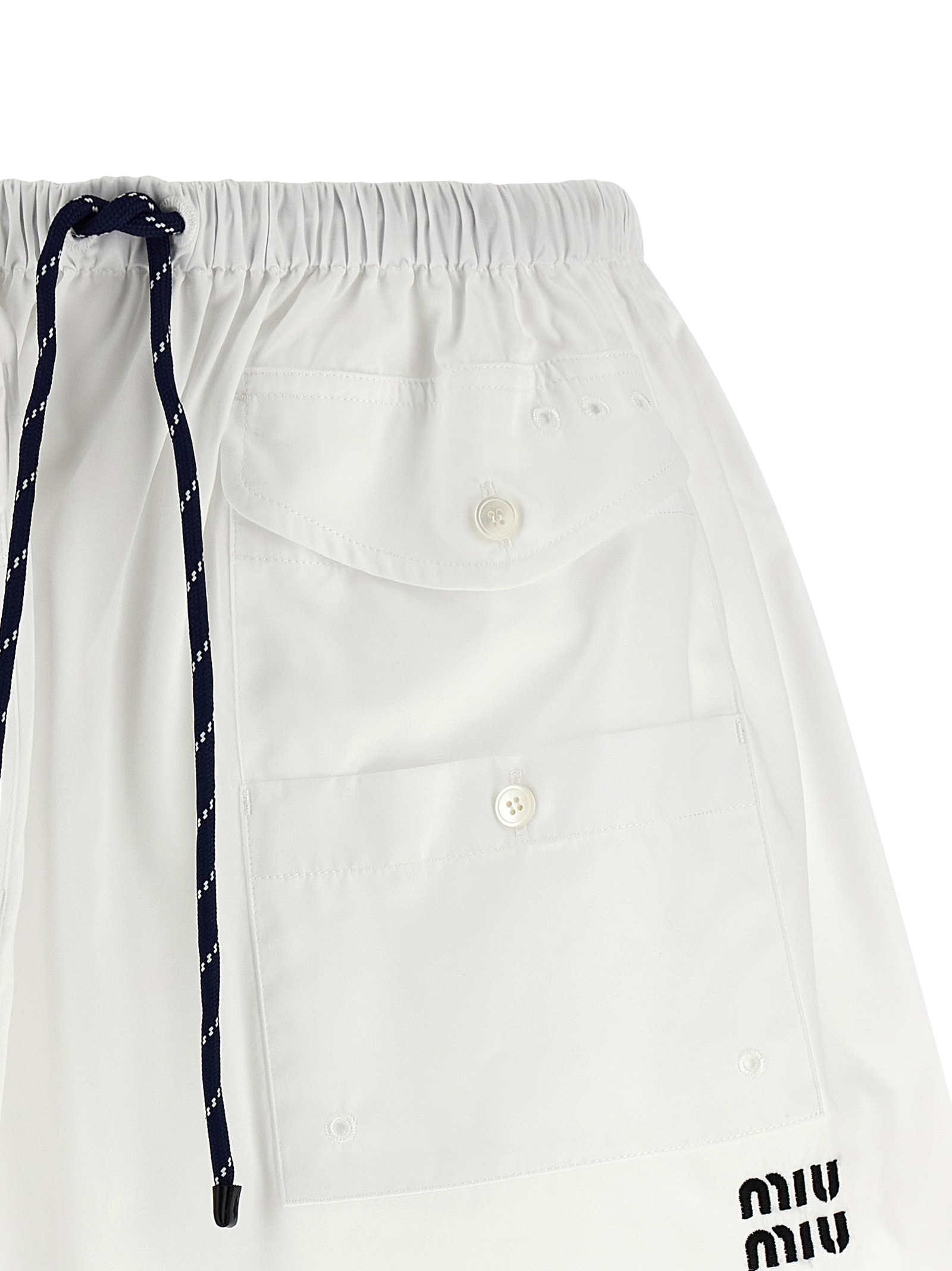 Poplin skirt MG2643SOOO10RGF0009 (MIU MIU / スカート ) | MIU MIU (ミュウミュウ)(2)