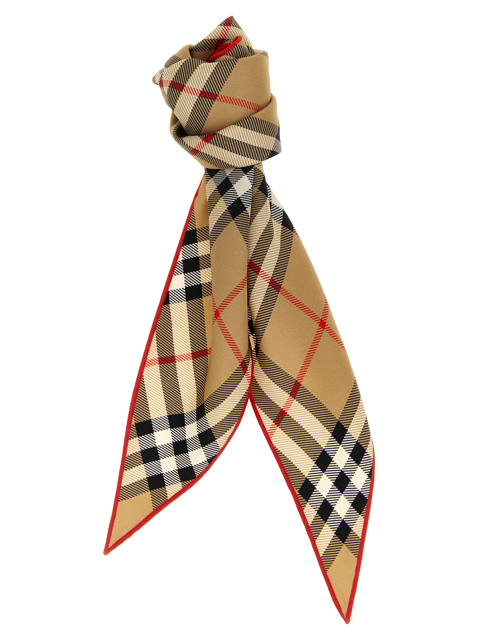 Check silk scarf 8116998SAND (Burberry / スカーフ・マフラー ) | Burberry (バーバリー)