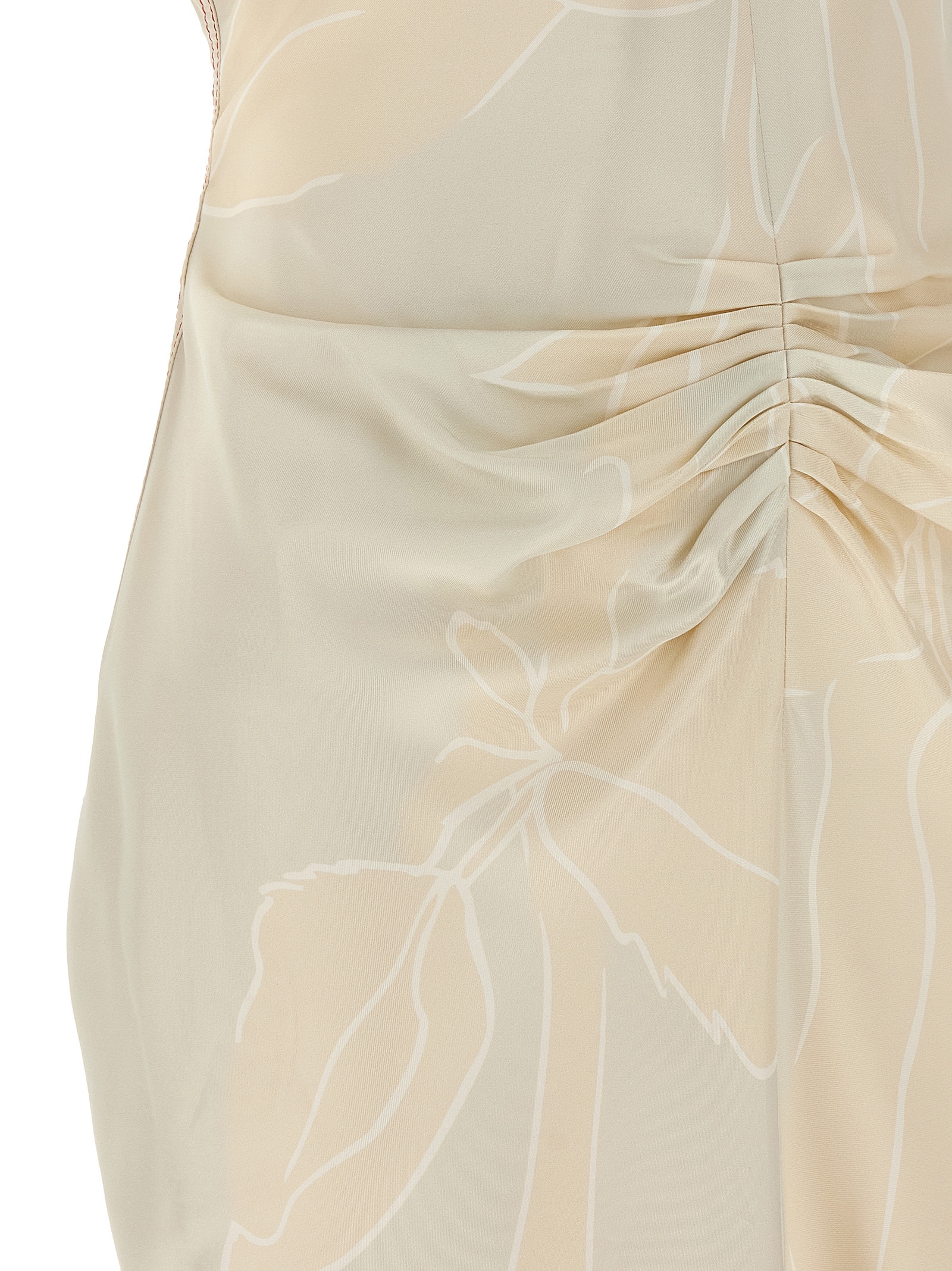 'Gathered Waist' dress 1126WDR005227SSHELLCARDINALRED (VICTORIA BECKHAM / ワンピース・ドレス・オールインワン ) | VICTORIA BECKHAM (ヴィクトリア ベッカム)(3)