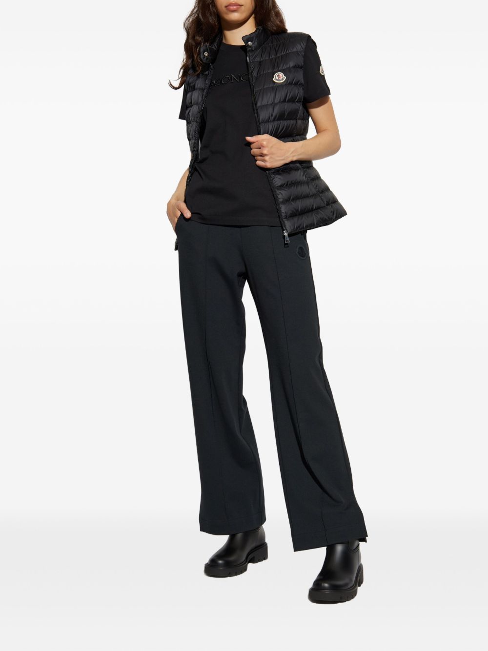 Moncler T-shirts and Polos Black L10938C0002189AUO999 (Moncler / Tシャツ・カットソー ) | Moncler (モンクレール)(1)