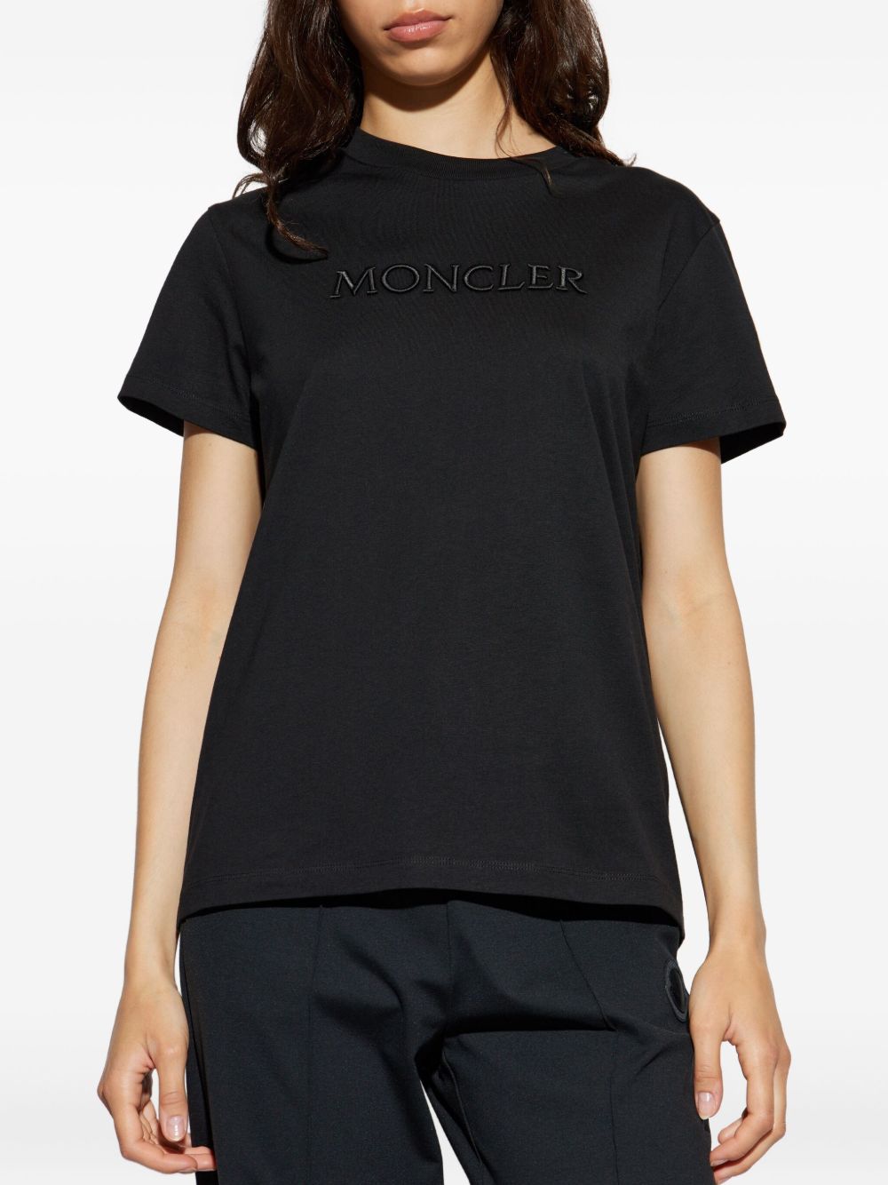 Moncler T-shirts and Polos Black L10938C0002189AUO999 (Moncler / Tシャツ・カットソー ) | Moncler (モンクレール)(2)