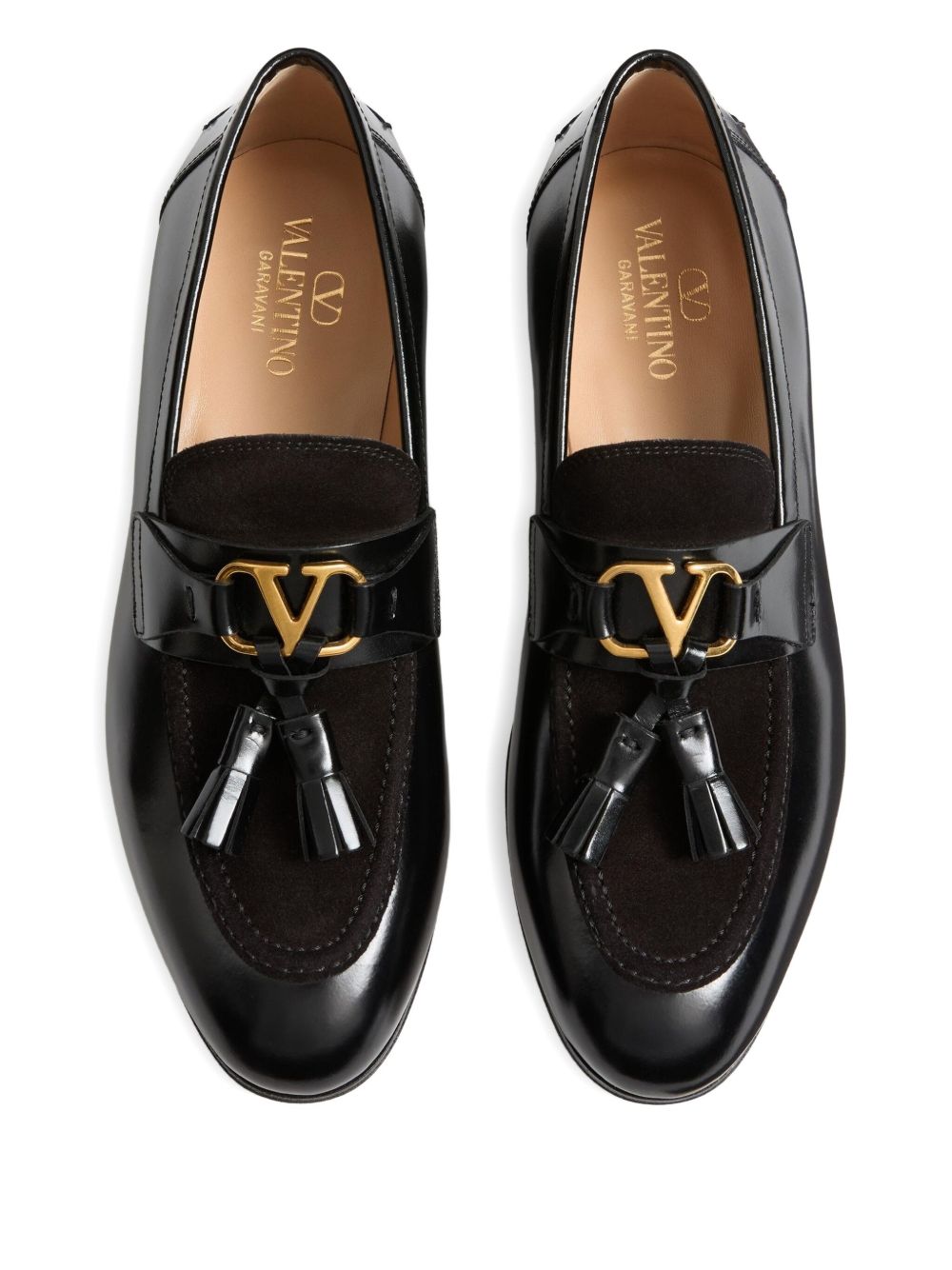 Valentino Garavani Flat shoes Black YS0L76LQN0NO (Valentino Garavani / ローファー ) | Valentino Garavani (ヴァレンティノ)(1)