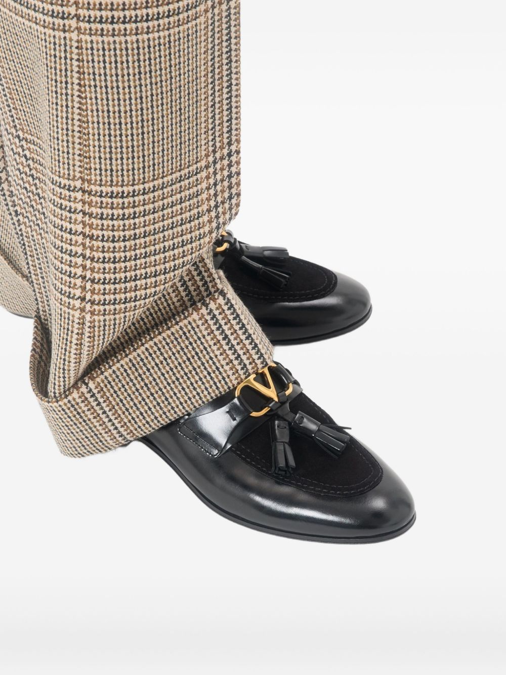 Valentino Garavani Flat shoes Black YS0L76LQN0NO (Valentino Garavani / ローファー ) | Valentino Garavani (ヴァレンティノ)(3)