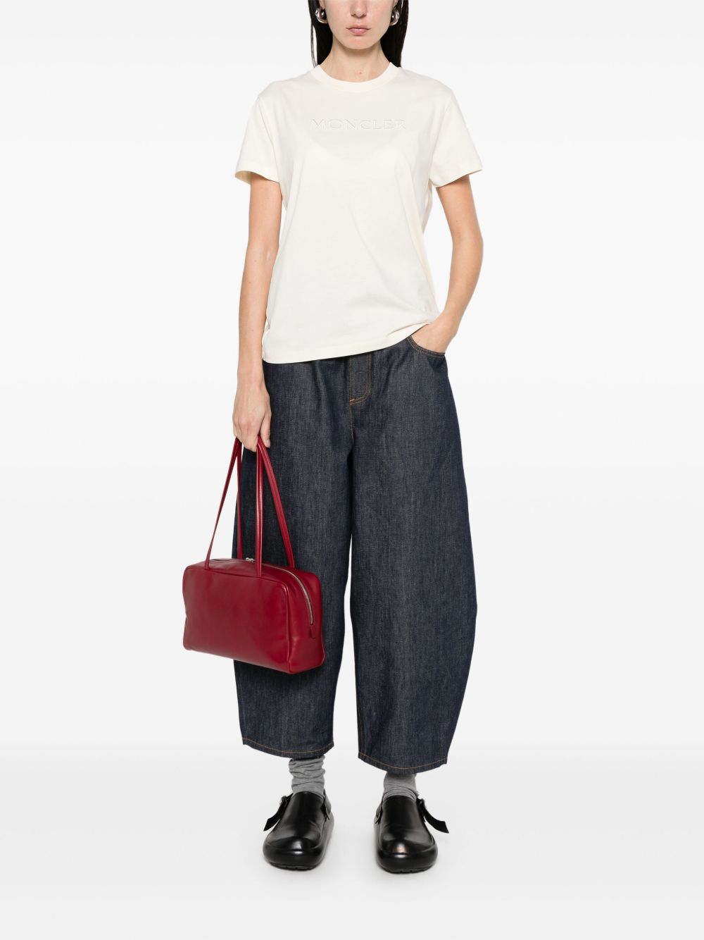 Moncler T-shirts and Polos Beige L10938C0002189AUO037 (Moncler / Tシャツ・カットソー ) | Moncler (モンクレール)(2)