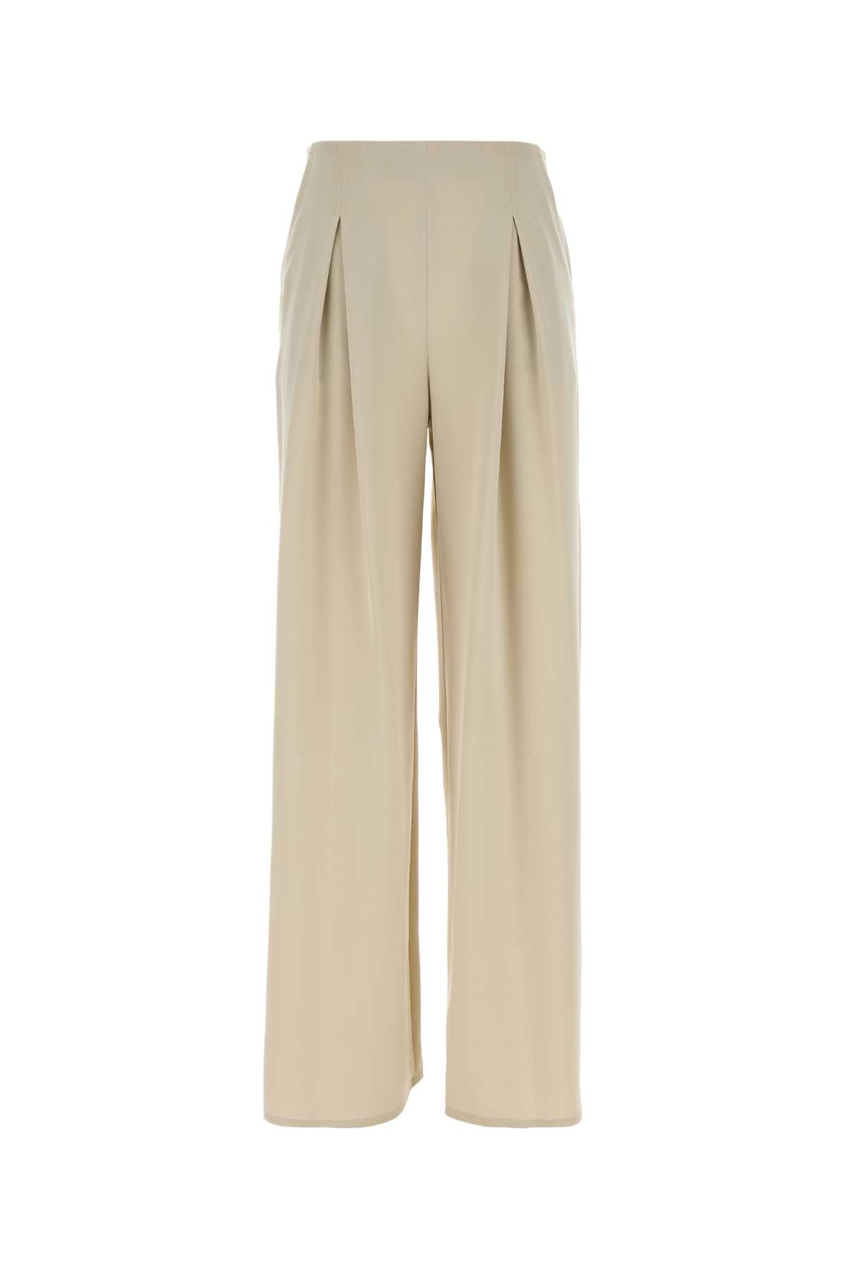Sand stretch satin Palude palazzo pant 2611131018600052 (Max Mara / パンツ ) | Max Mara (マックスマーラ)