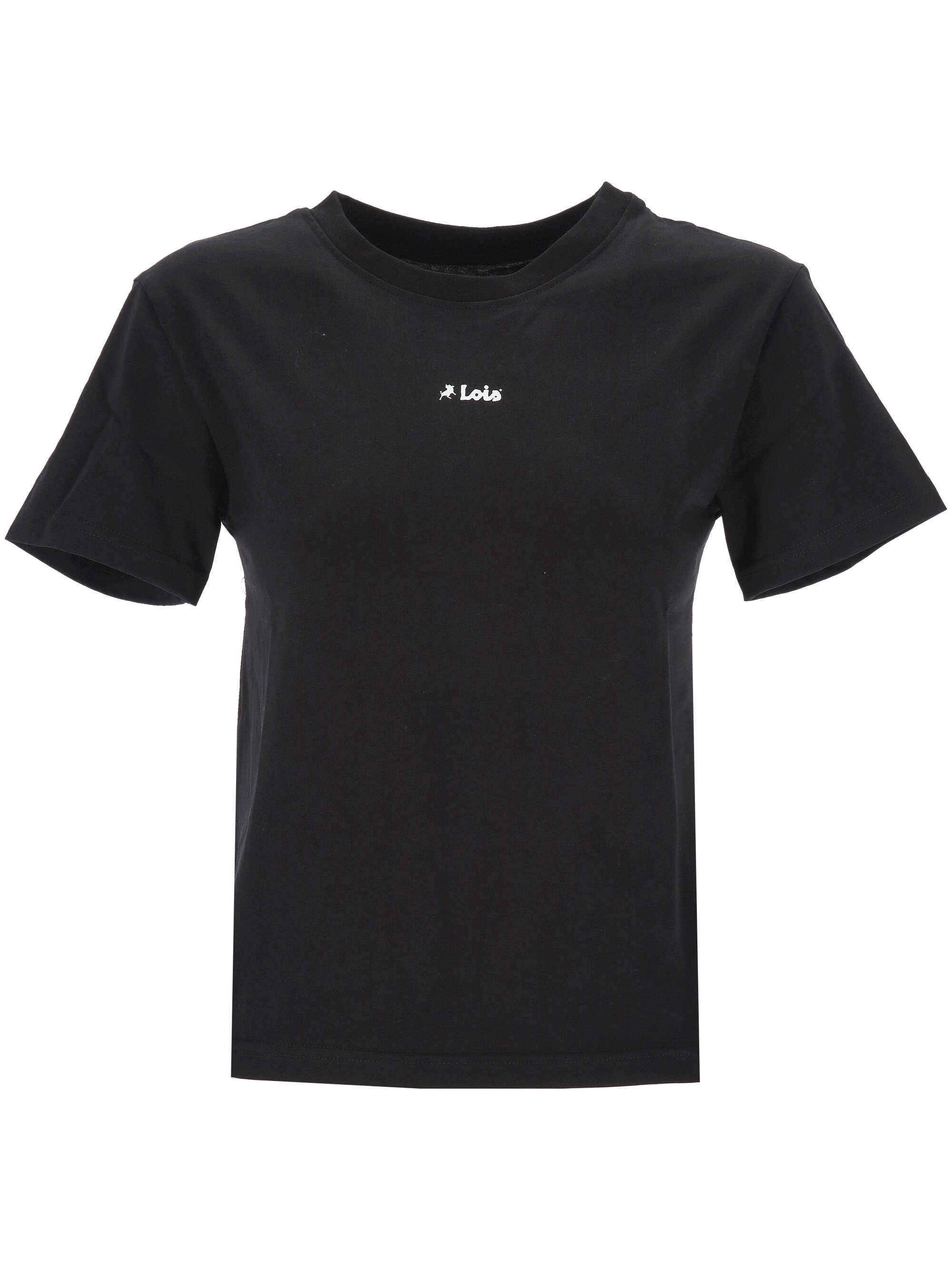 Iois T-shirts and Polos Black 33957422BLACK (Lois Jeans / Tシャツ・カットソー ) | Lois Jeans (ロイス ジーンズ)