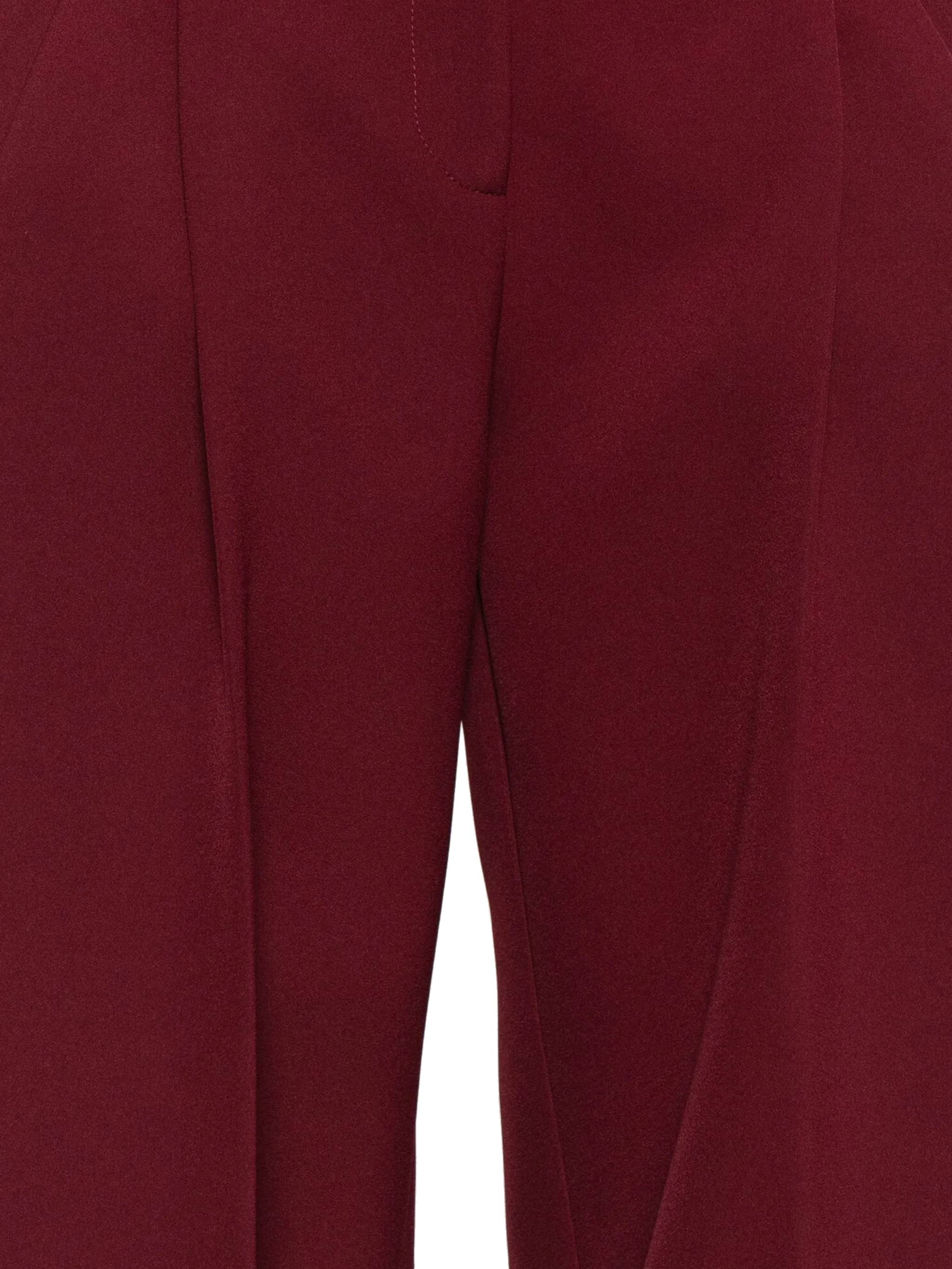 THE ANDAMANE Trousers T180471CTNP0B8BURGUNDY (THE ANDAMANE / パンツ ) | THE ANDAMANE (アンダマン)(1)