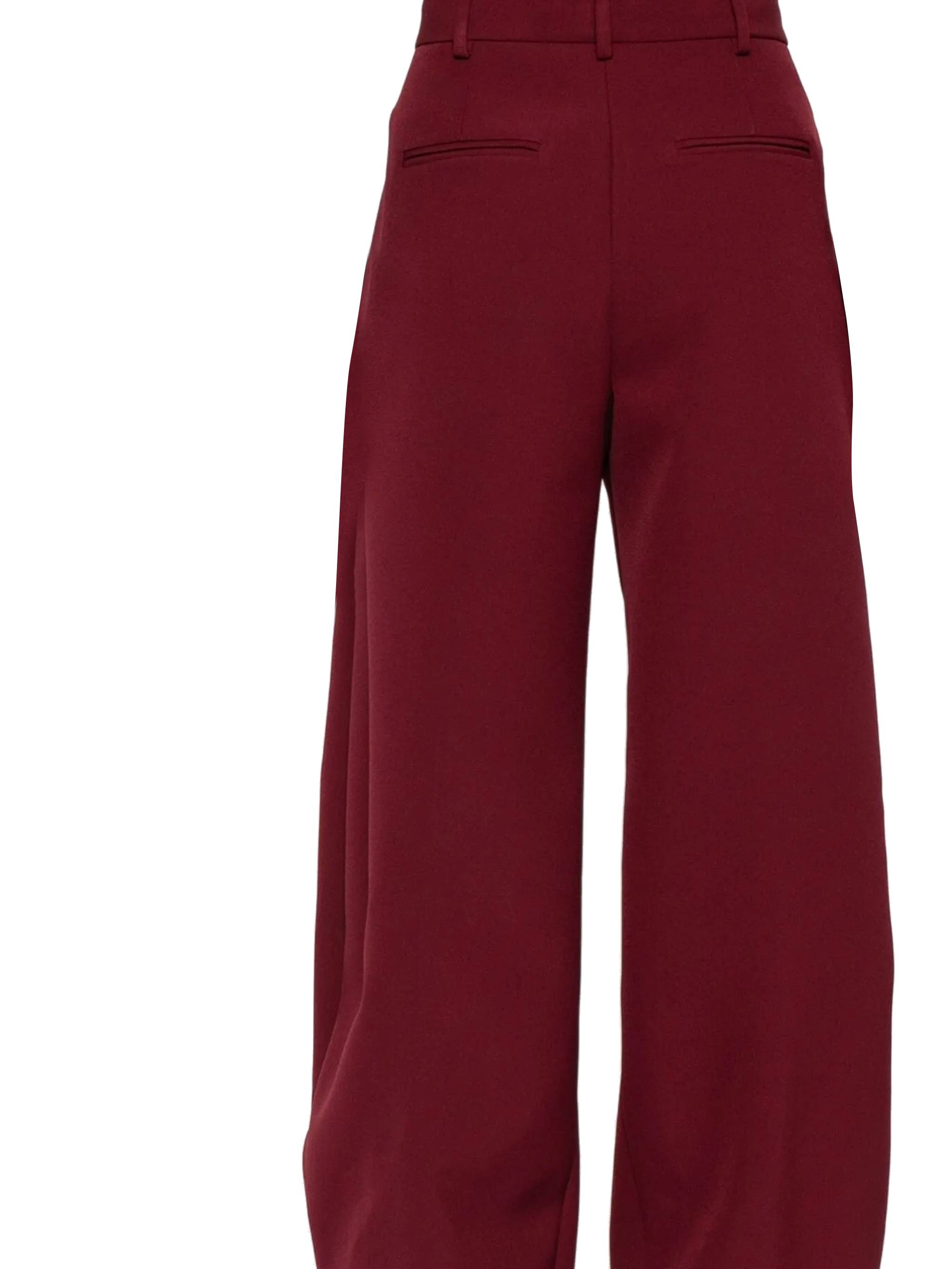 THE ANDAMANE Trousers T180471CTNP0B8BURGUNDY (THE ANDAMANE / パンツ ) | THE ANDAMANE (アンダマン)(2)