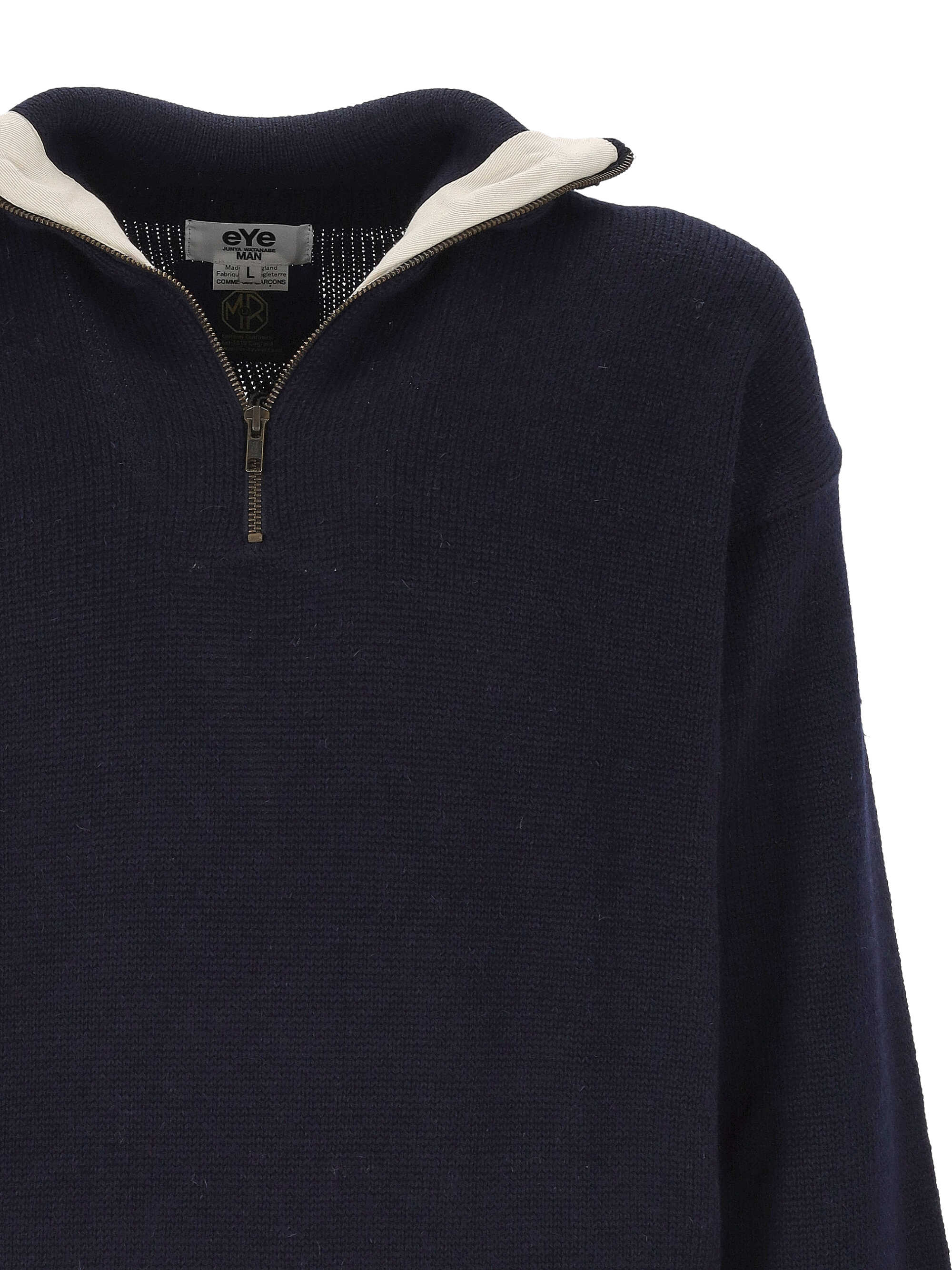 Junya Watanabe Sweaters Blue WPN9021 (JUNYA WATANABE / ニット・セーター・カーディガン ) | JUNYA WATANABE (ジュンヤ ワタナベ)(1)