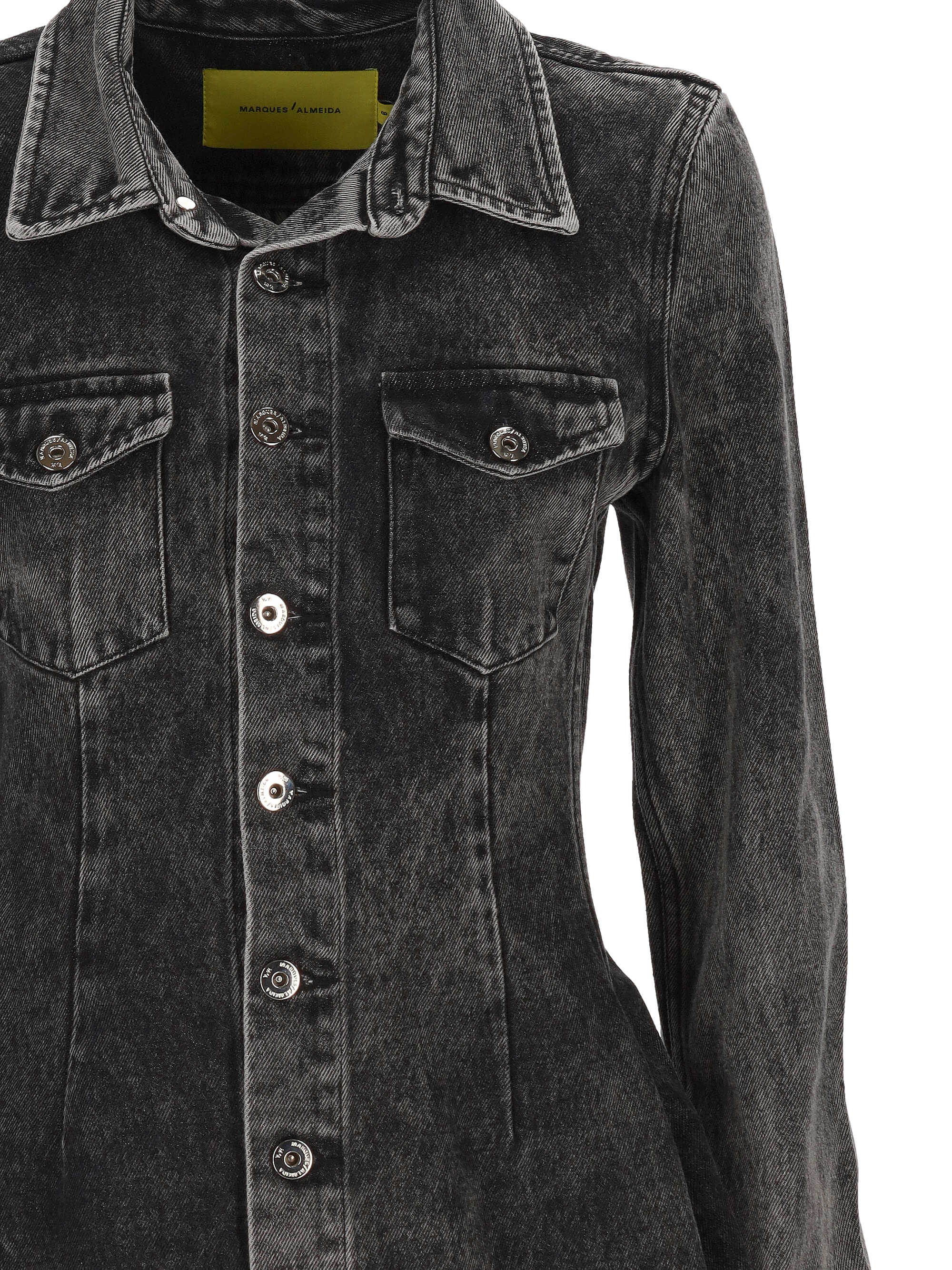 Marques Almeida Dresses AW25DR0508DNMBKABLACKACIDWASH (MARQUES ALMEIDA / ワンピース・ドレス・オールインワン ) | MARQUES ALMEIDA (マルケス アルメイダ)(1)