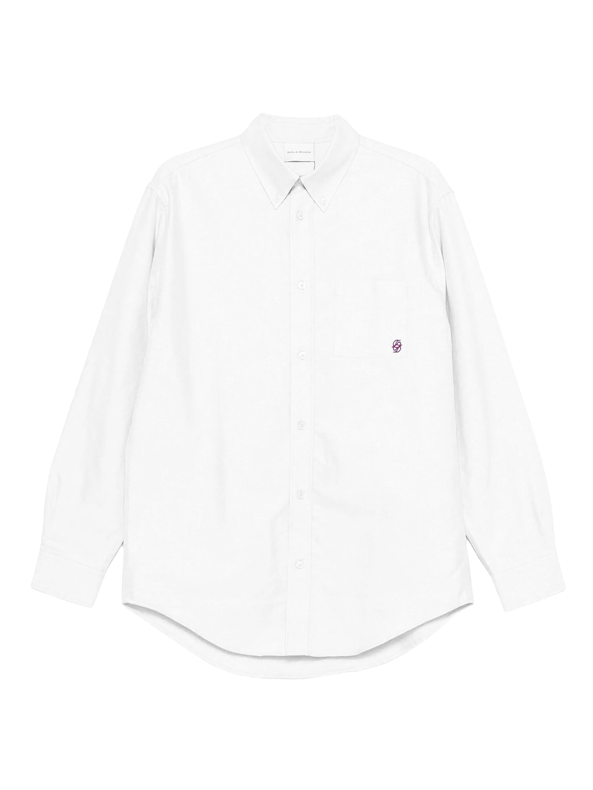 DROLE DE MONSIEUR Shirts White HSH240CO225WT (Drôle De Monsieur / シャツ・ブラウス ) | Drôle De Monsieur (ドロールドムッシュ)