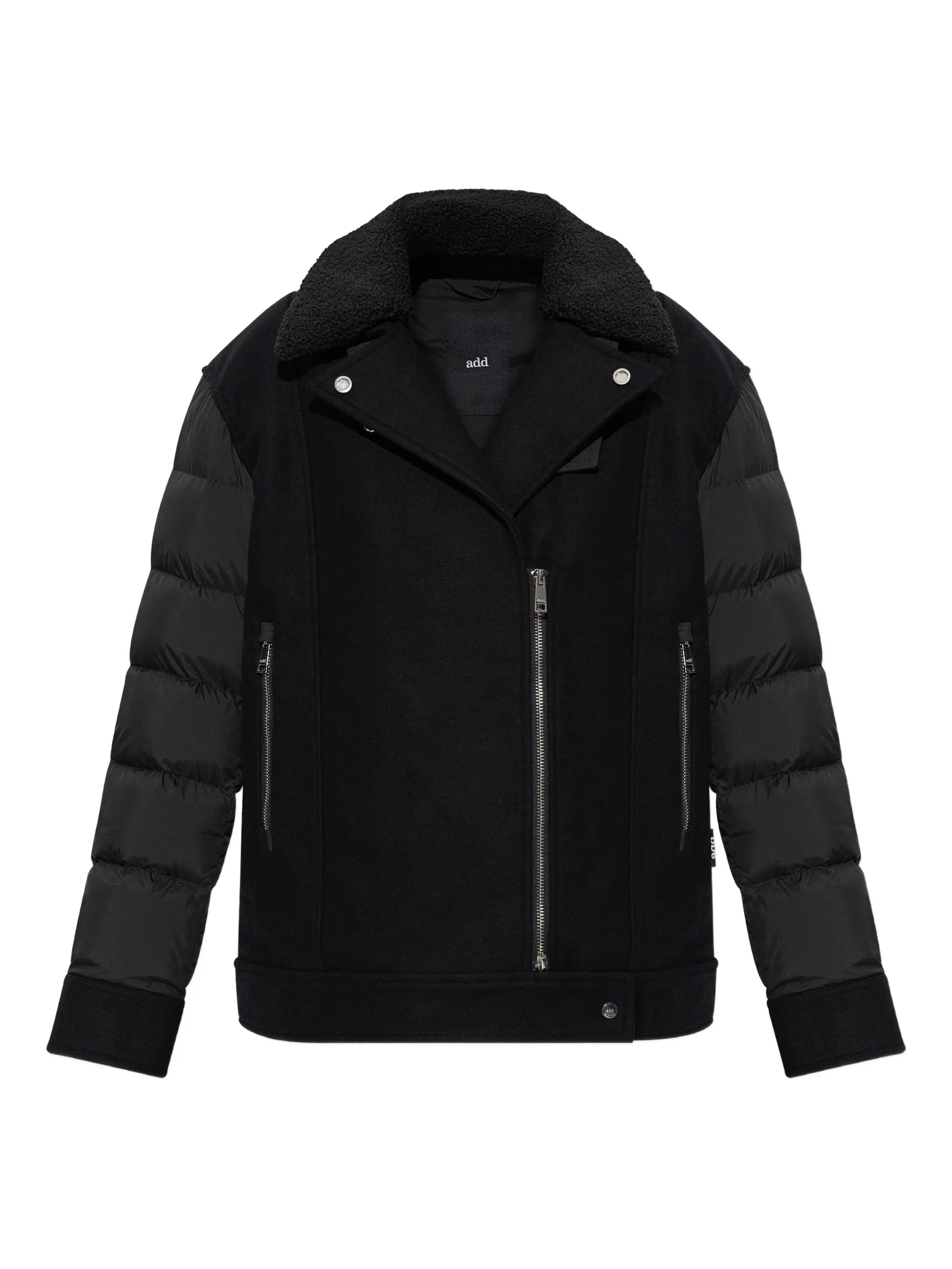 Add Jackets Black 12AWHM288506 (add / カジュアルジャケット ) | add (エーディーディー)