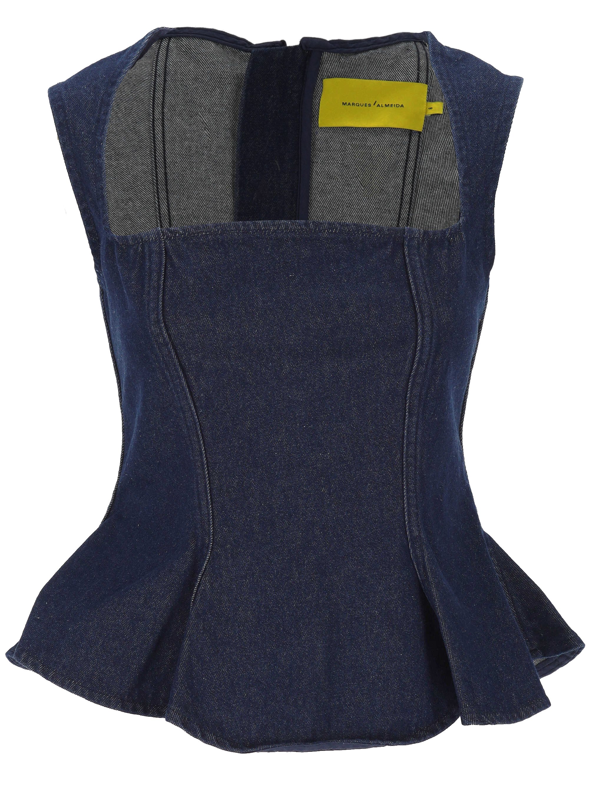 Marques Almeida Top AW25TP0697DNMBLBLUE (MARQUES ALMEIDA / タンクトップ・キャミソール ) | MARQUES ALMEIDA (マルケス アルメイダ)