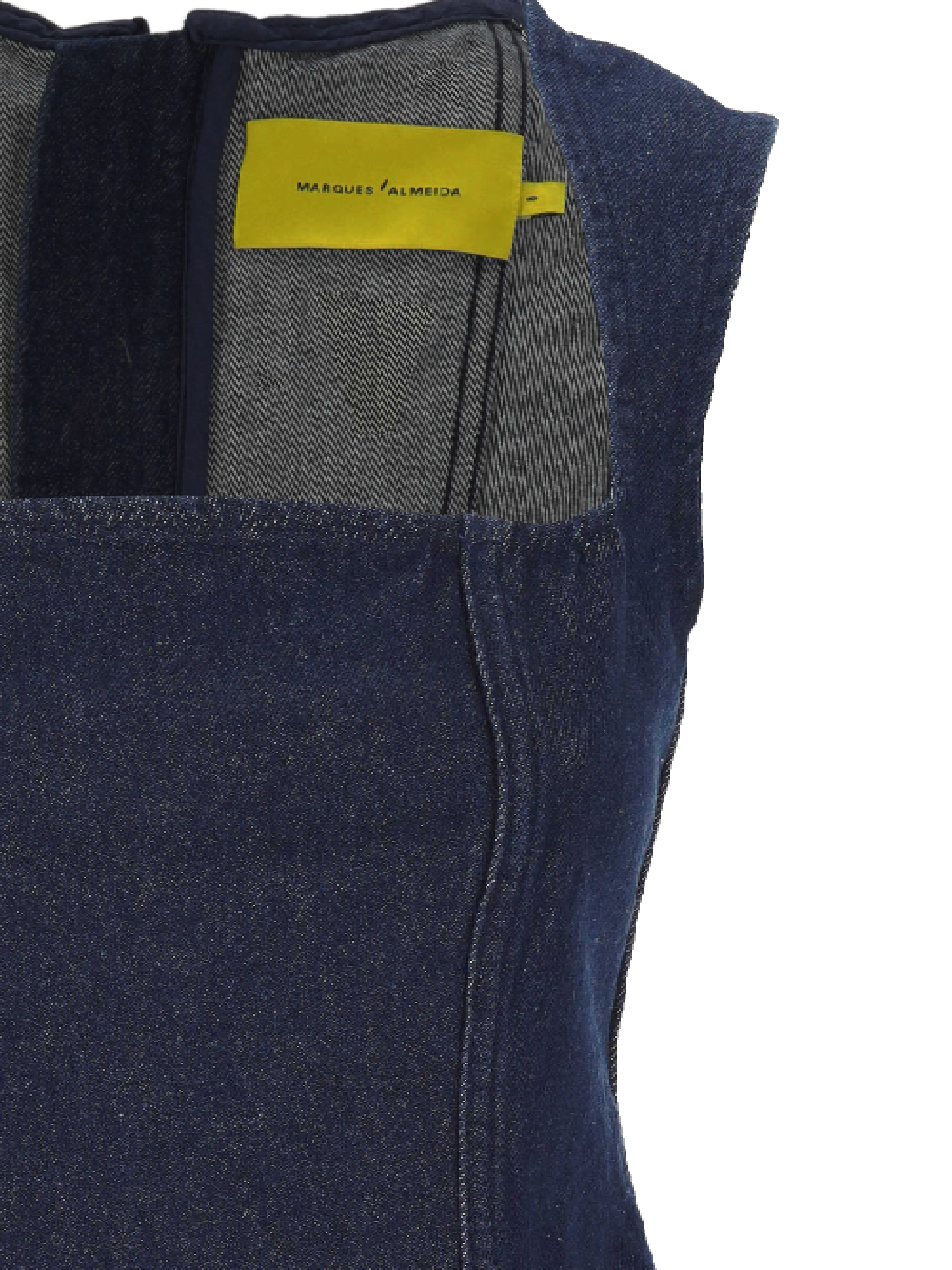 Marques Almeida Top AW25TP0697DNMBLBLUE (MARQUES ALMEIDA / タンクトップ・キャミソール ) | MARQUES ALMEIDA (マルケス アルメイダ)(1)