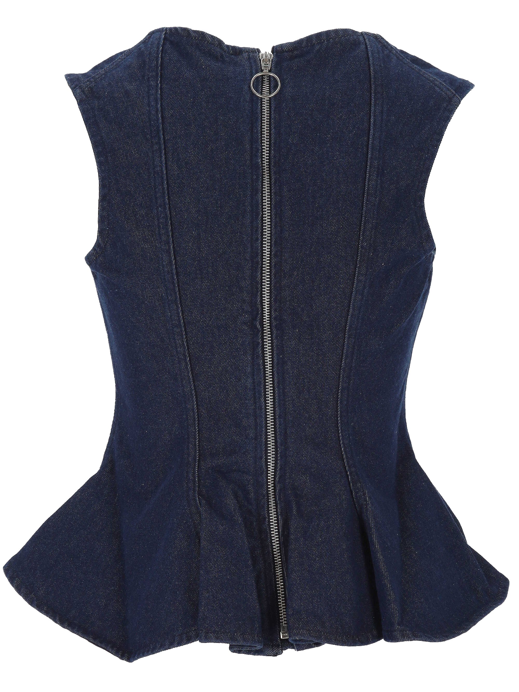 Marques Almeida Top AW25TP0697DNMBLBLUE (MARQUES ALMEIDA / タンクトップ・キャミソール ) | MARQUES ALMEIDA (マルケス アルメイダ)(2)