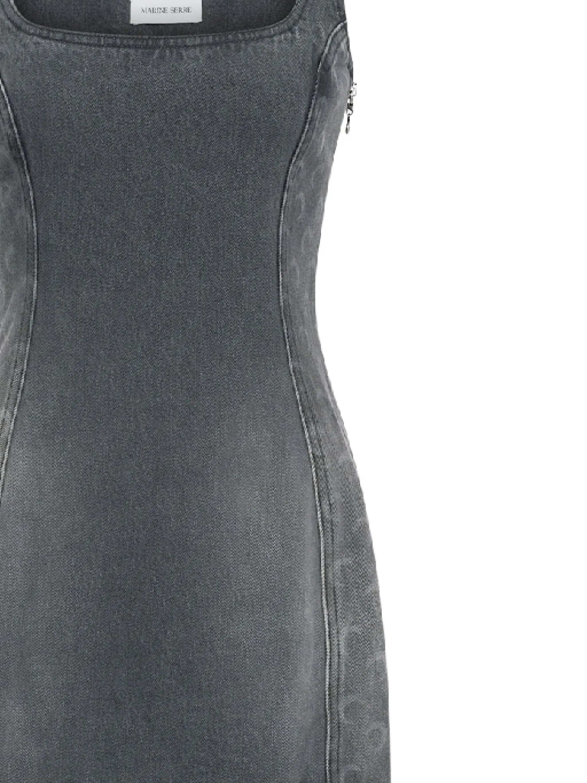 MARINE SERRE Dresses Grey WDR403ACDEN0006GR90 (MARINE SERRE / ワンピース・ドレス・オールインワン ) | MARINE SERRE (マリーン セル)(1)