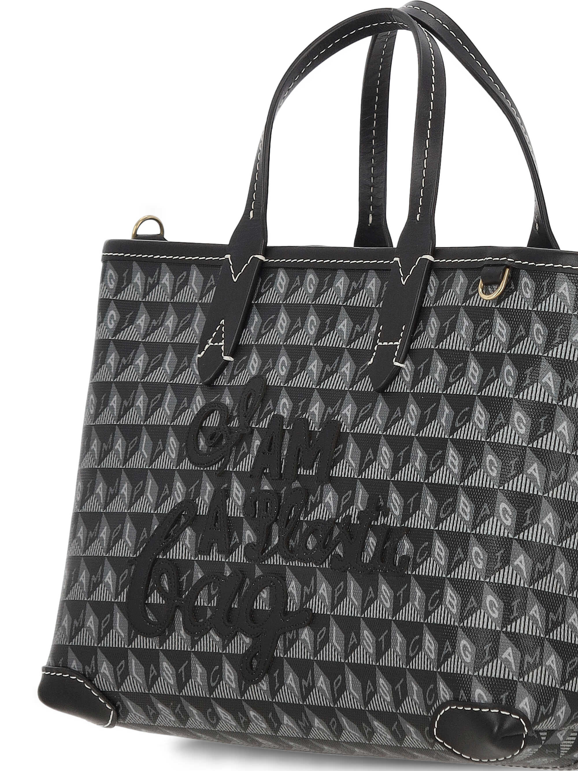 Anya Hindmarch Bags.. 205290BLACK (ANYA HINDMARCH / トートバッグ ) | ANYA HINDMARCH (アニヤ・ハインドマーチ)(3)