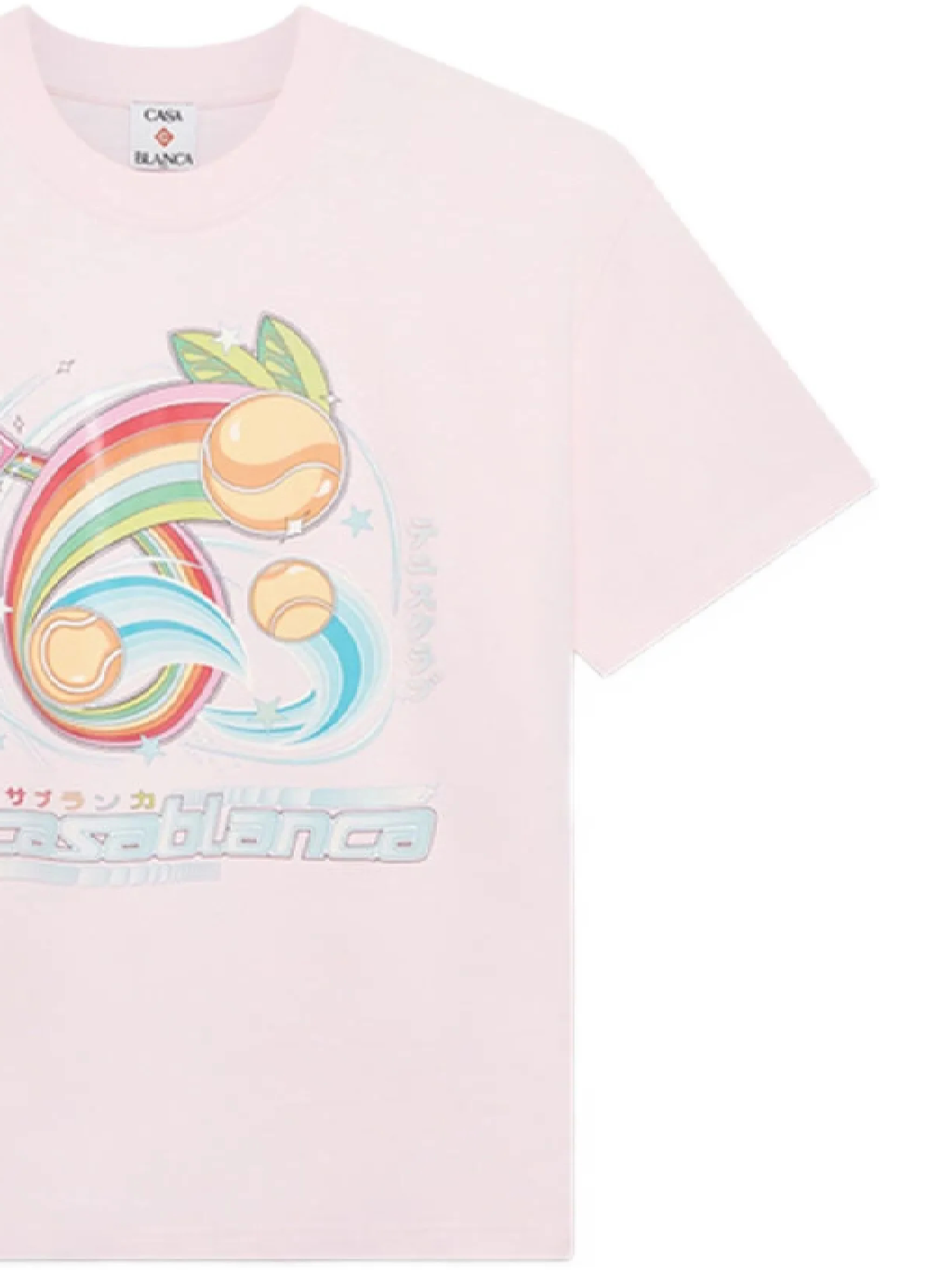 Casablanca T-shirts and Polos Pink AW25JTS04603PINK (Casablanca / Tシャツ・カットソー ) | Casablanca (カサブランカ)(1)