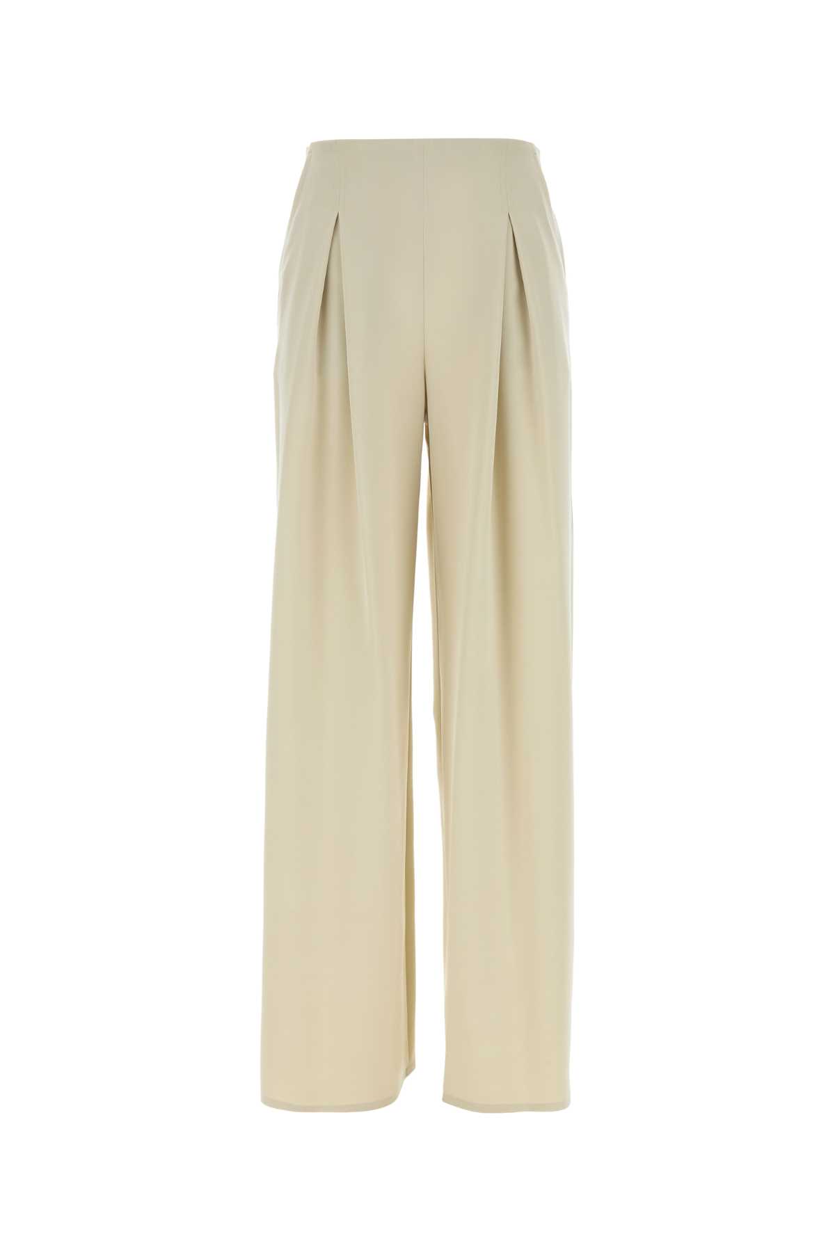 Ivory stretch satin Palude palazzo pant 2611131018600036 (Max Mara / パンツ ) | Max Mara (マックスマーラ)