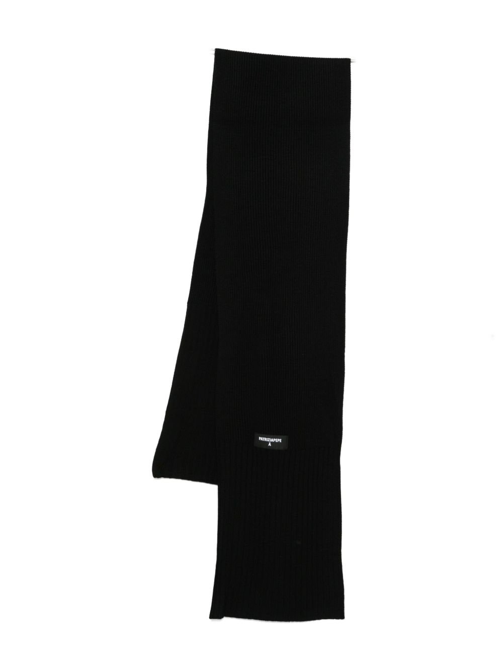 Patrizia Pepe Scarfs Black 2F0110K9O3AK103 (PATRIZIA PEPE / スカーフ・マフラー ) | PATRIZIA PEPE (パトリツィア ペペ)