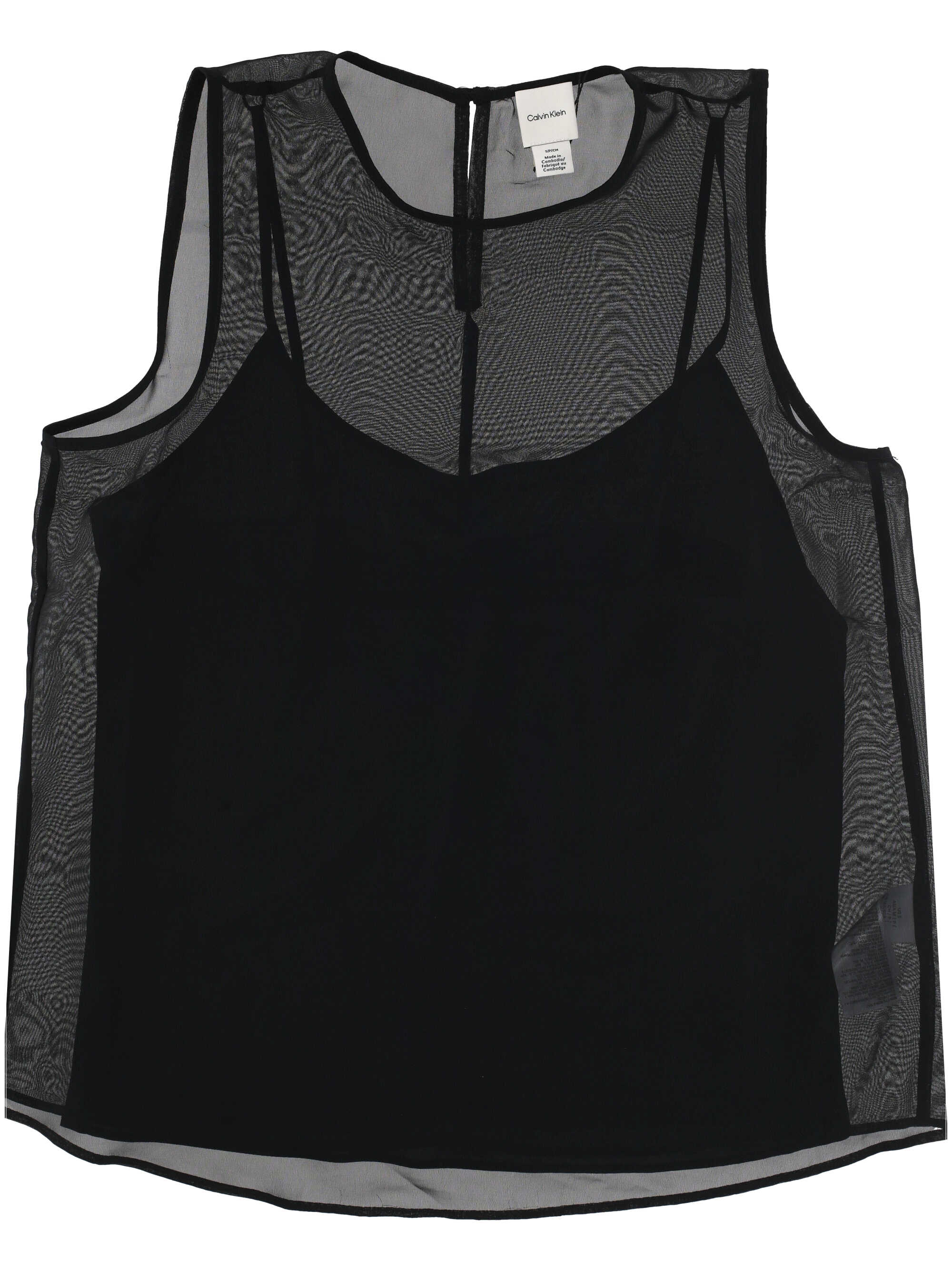 Calvin Klein Top Black LV044C178GUB1 (Calvin Klein / タンクトップ・キャミソール ) | Calvin Klein (カルバン・クライン)