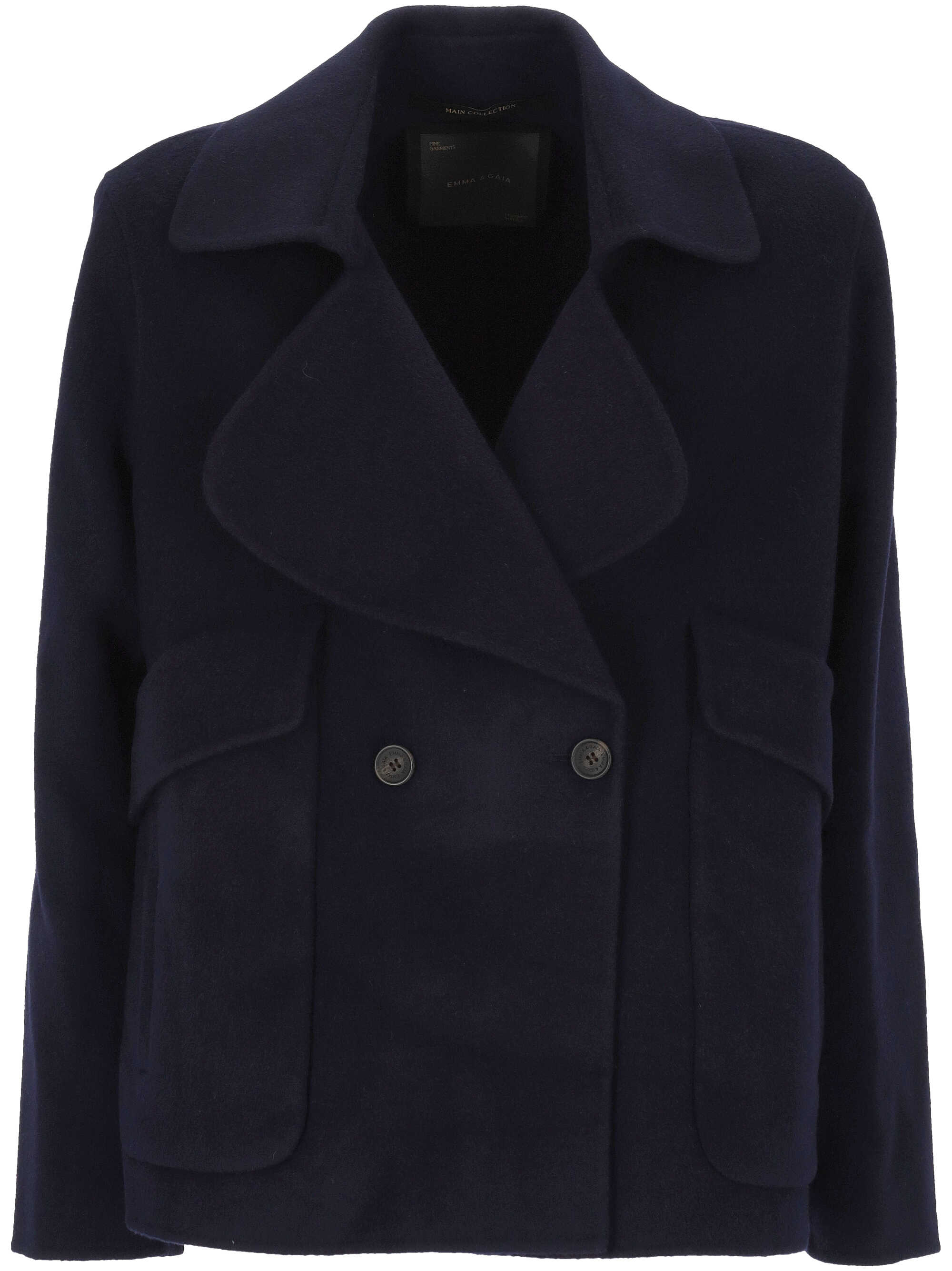 Emma&gaia Coats Blue 45S81728 (EMMA & GAIA / コート ) | EMMA & GAIA (エマ アンド ガイア)