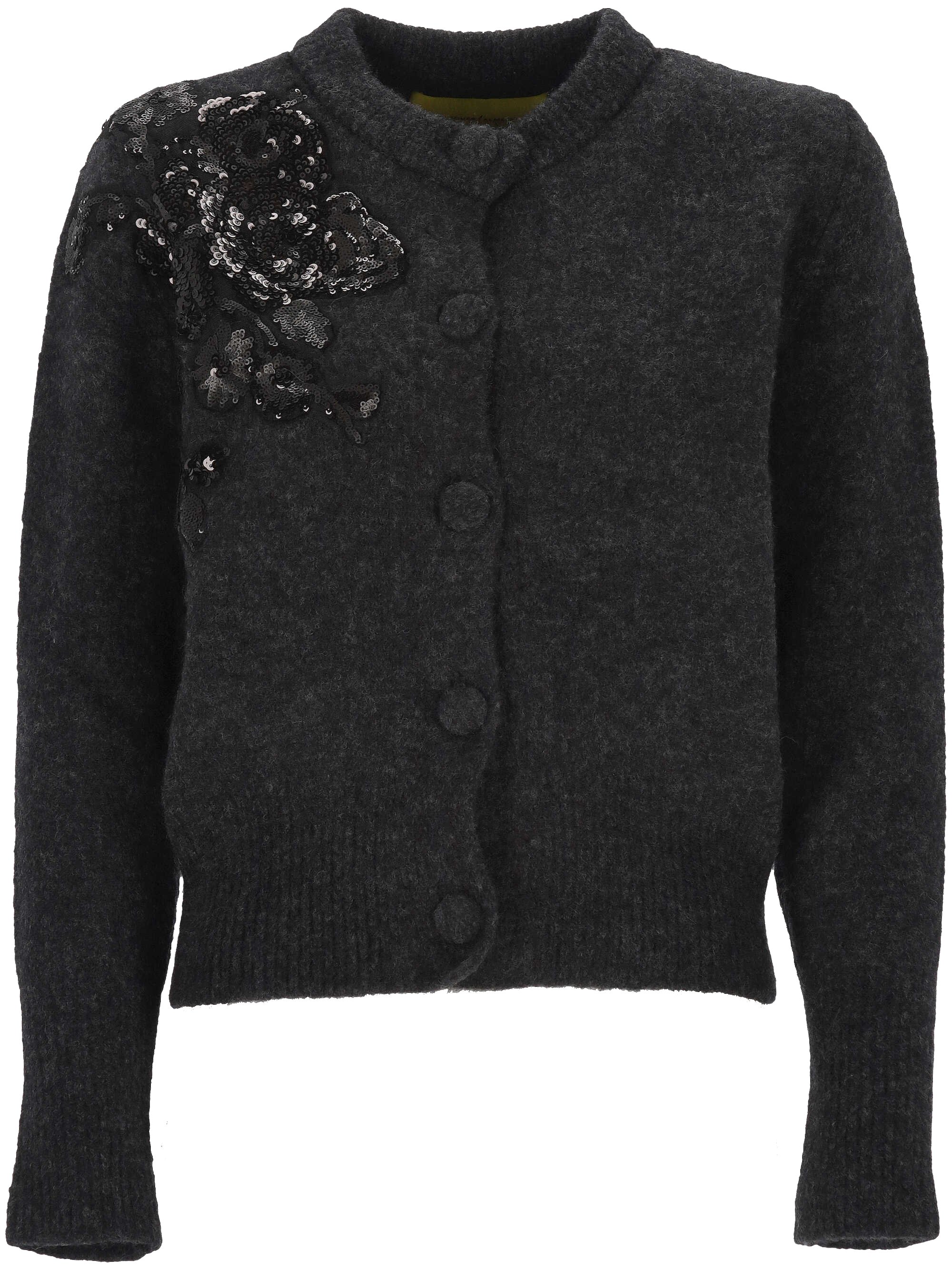 Marques Almeida Sweaters Anthracite AW25KN0207KNAPANTANTRACITE (MARQUES ALMEIDA / ニット・セーター・カーディガン ) | MARQUES ALMEIDA (マルケス アルメイダ)