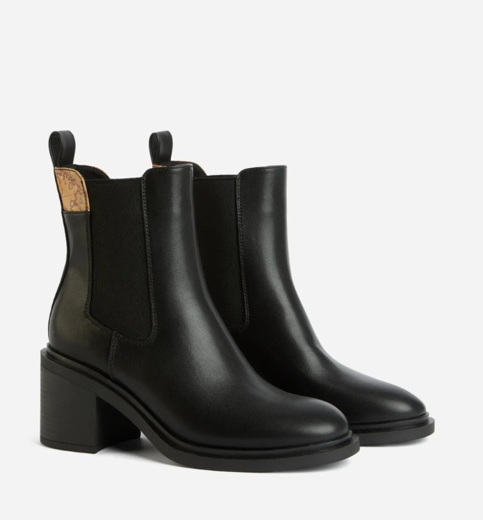 Alviero Martini Boots Black 1258300B0001 (ALVIERO MARTINI 1a CLASSE / ブーツ ) | ALVIERO MARTINI 1a CLASSE (アルヴィエロ マルティーニ プリマ クラッセ)(1)