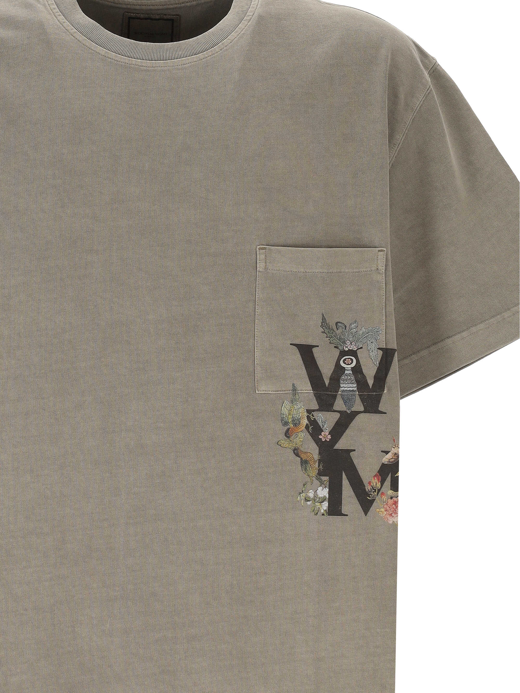 WOOYOUNGMI T-shirts and Polos Beige W253TS08749E (WOOYOUNGMI / Tシャツ・カットソー ) | WOOYOUNGMI (ウーヨンミ)(1)